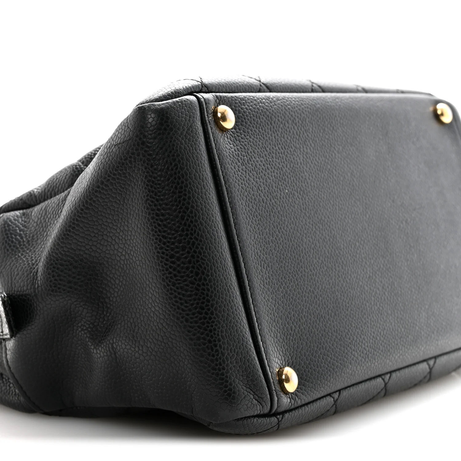 Caviar Quilted Petit Timeless Tote PTT Black - Image 9