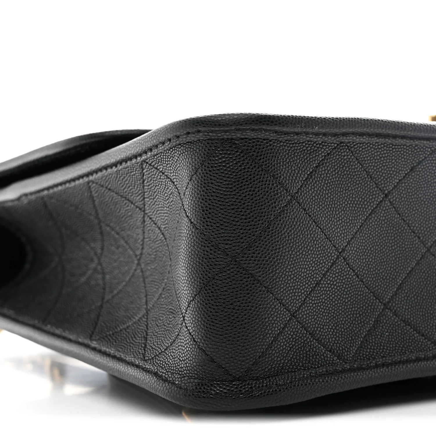 Caviar Quilted School Memory Backpack Black - Image 9