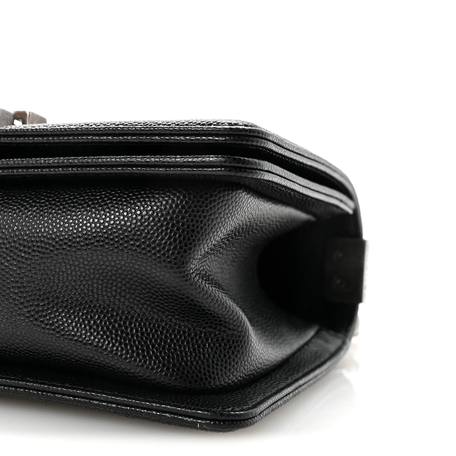 Caviar Quilted Small Boy Flap Black - Image 10
