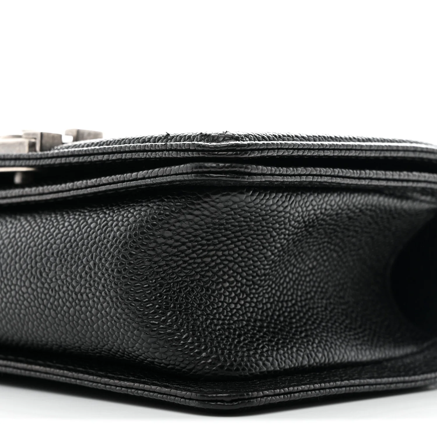 Caviar Quilted Small Boy Flap Black - Image 10