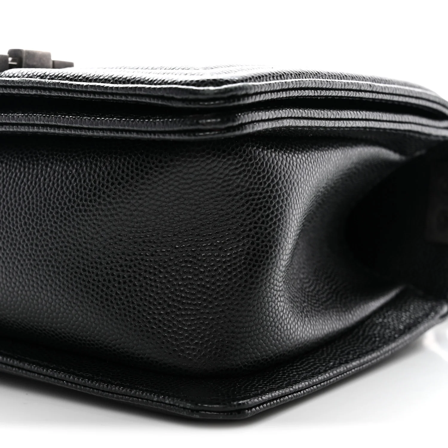 Caviar Quilted Small Boy Flap Black - Image 10