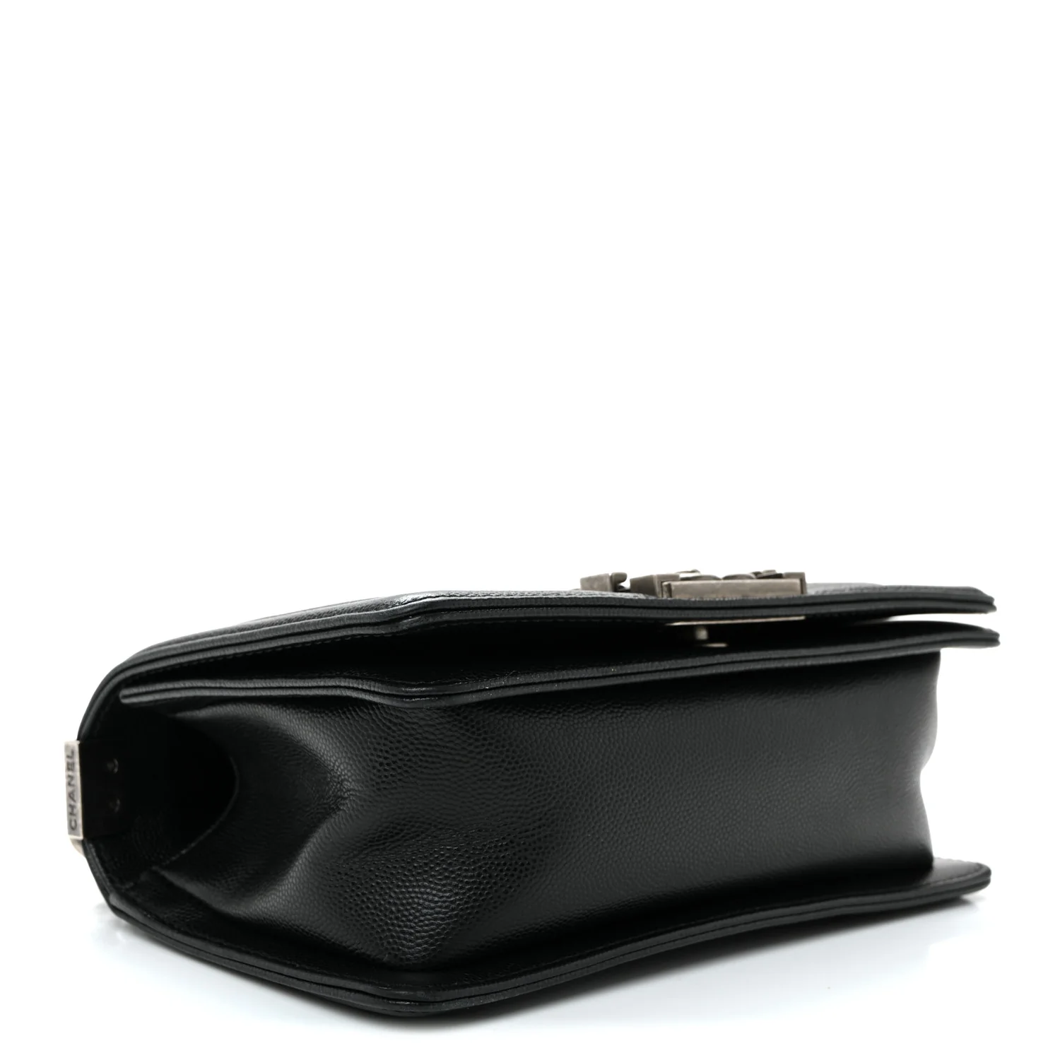 Caviar Quilted Small Boy Flap Black - Image 4