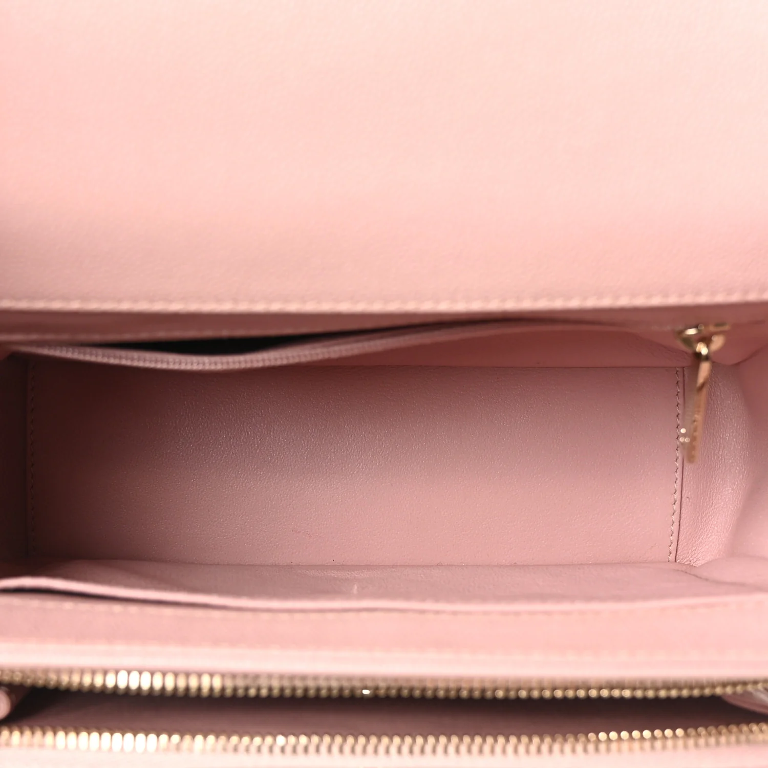 Caviar Quilted Small Business Affinity Flap Light Pink - Image 5