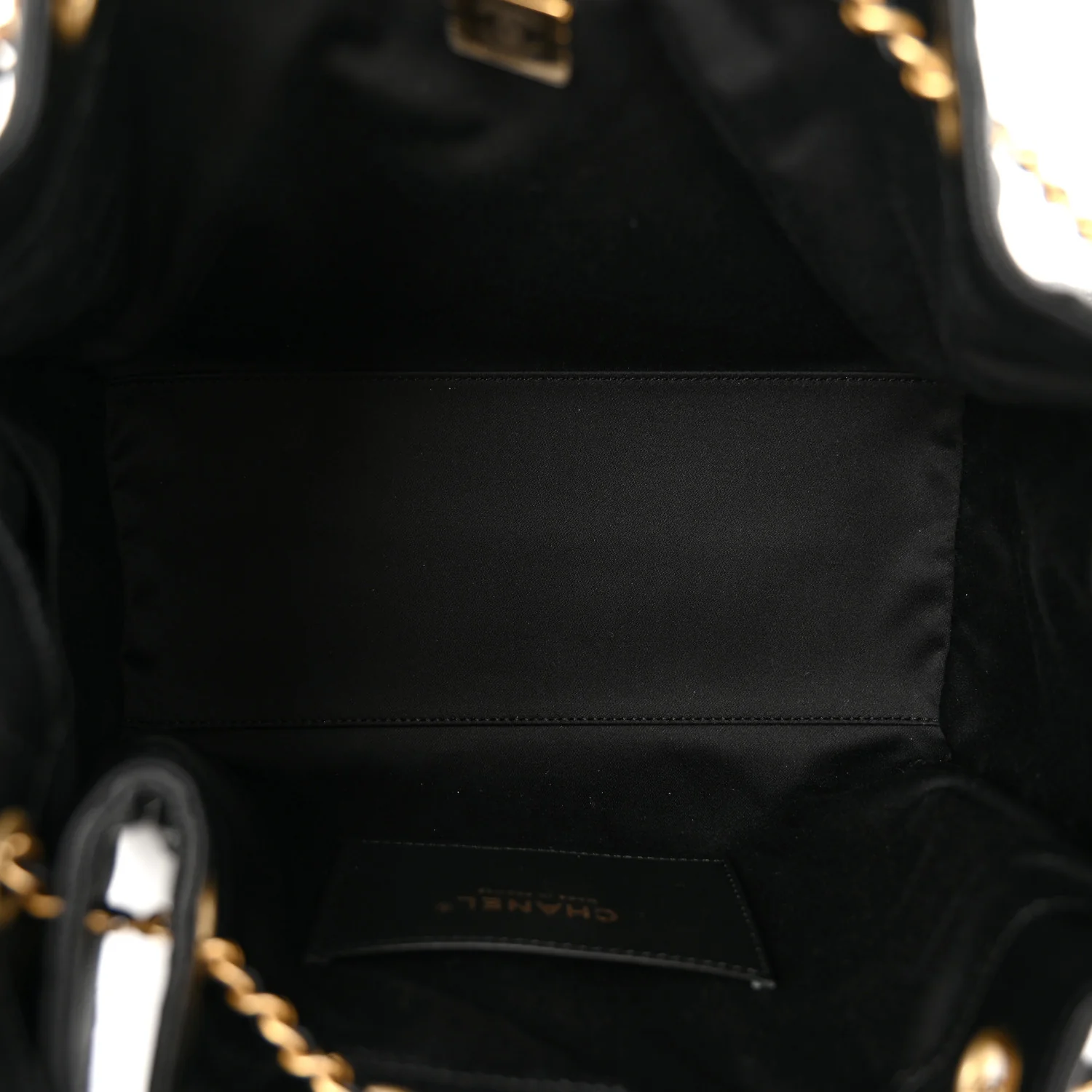 Caviar Quilted Small Chanel 25 Handbag Black - Image 5