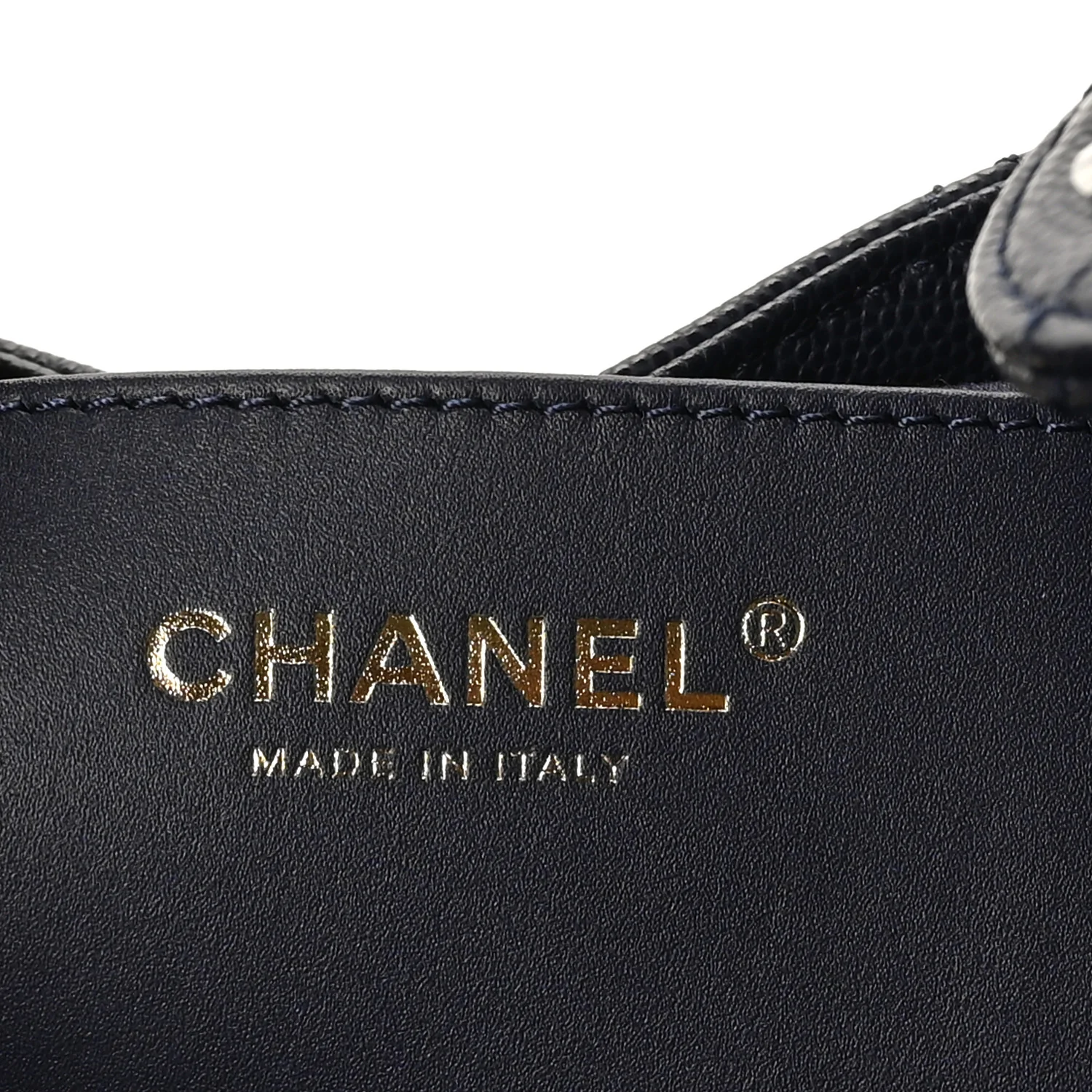 Caviar Quilted Small Chanel 25 Handbag Dark Navy - Image 7
