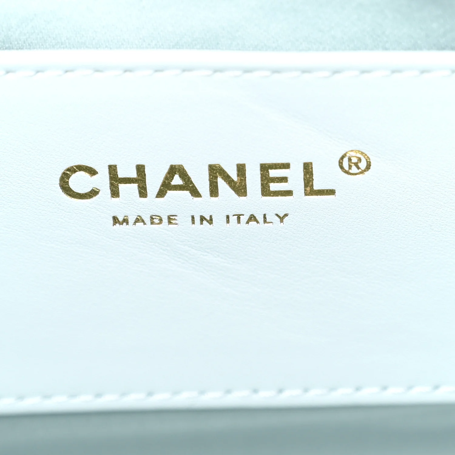 Caviar Quilted Small Chanel 25 Handbag Light Blue - Image 6