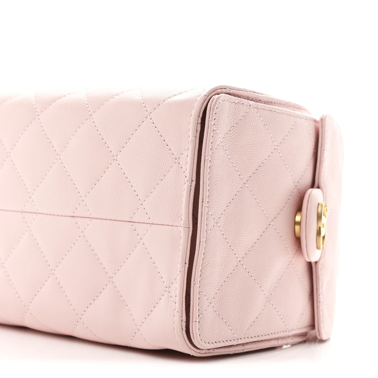 Caviar Quilted Small Chanel 25 Handbag Light Pink - Image 10