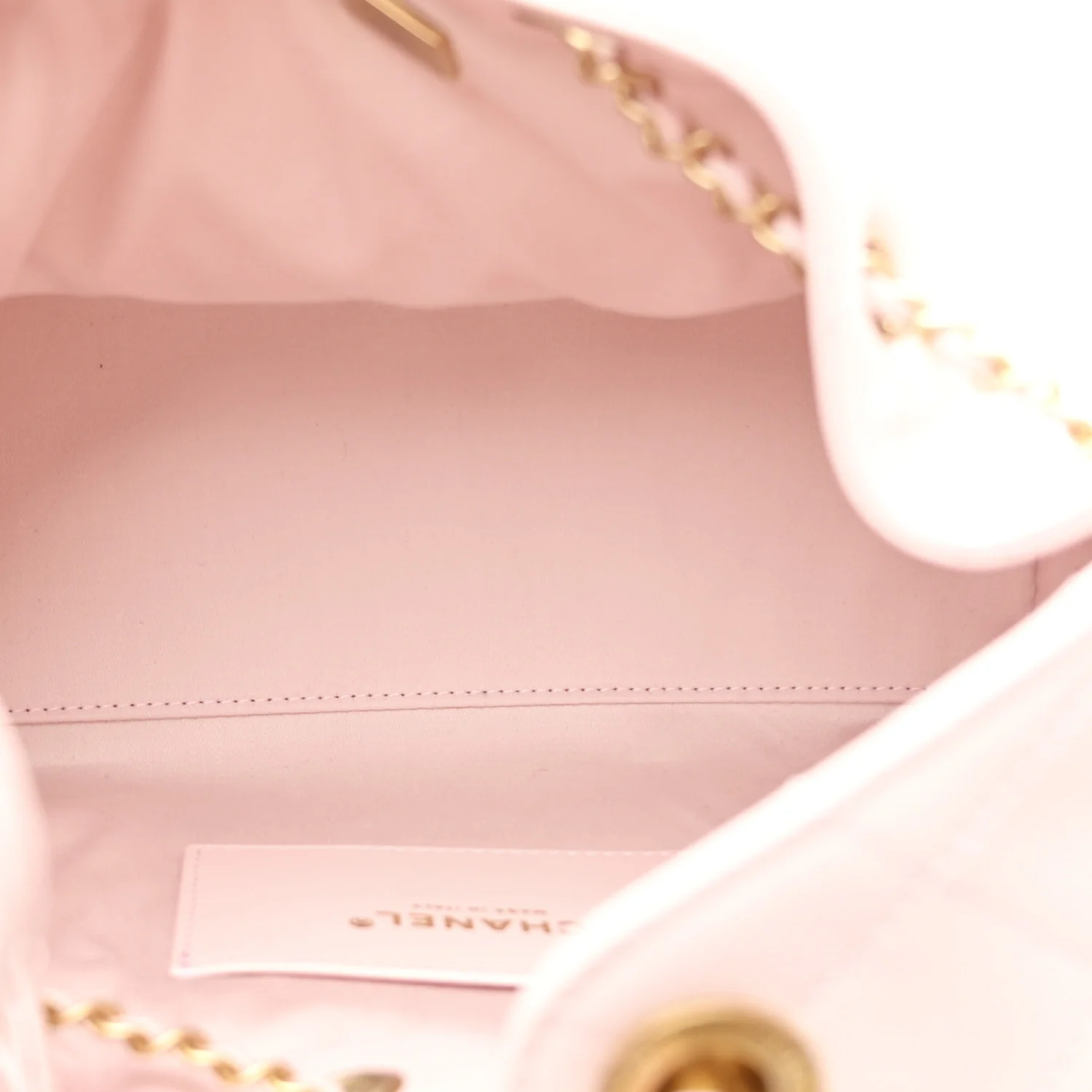 Caviar Quilted Small Chanel 25 Handbag Light Pink - Image 5