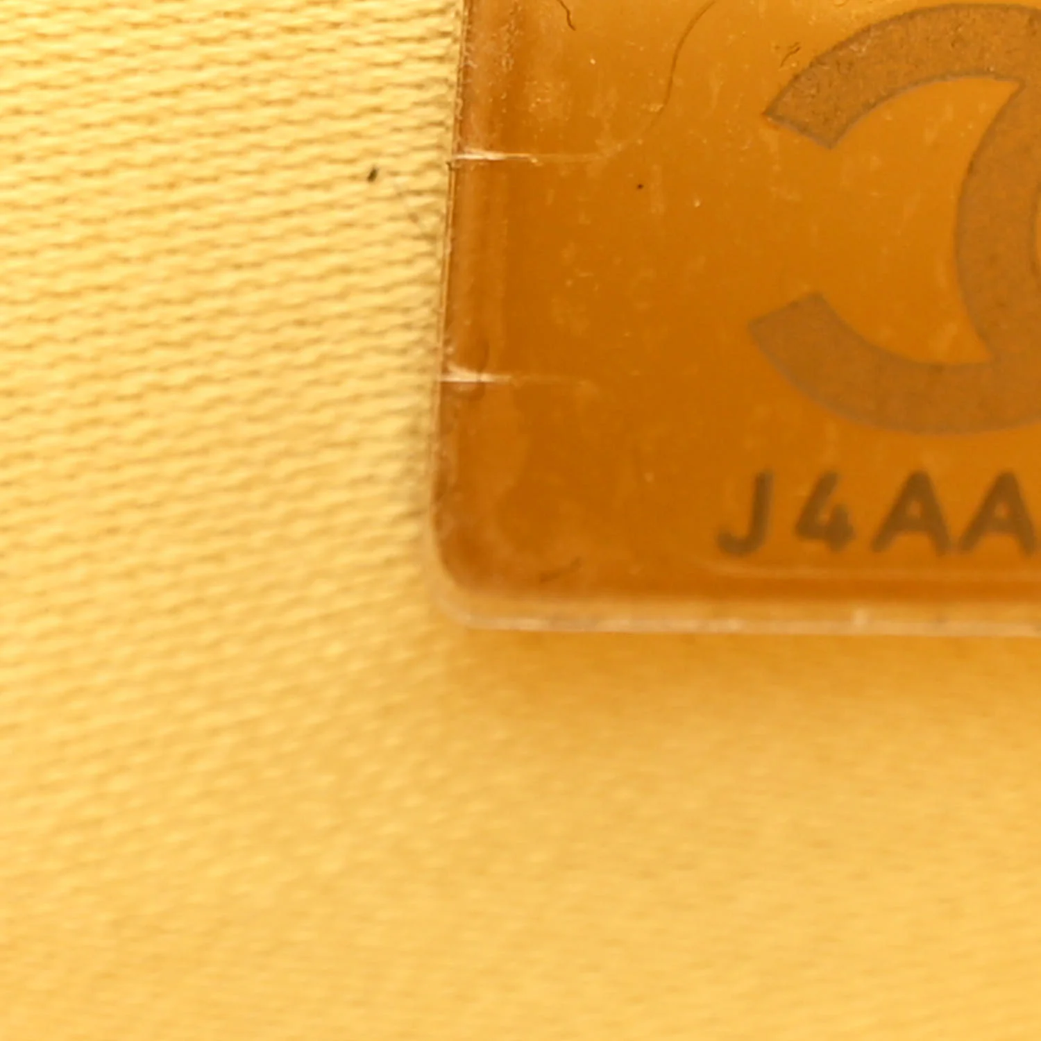 Caviar Quilted Small Chanel 25 Handbag Light Yellow - Image 7