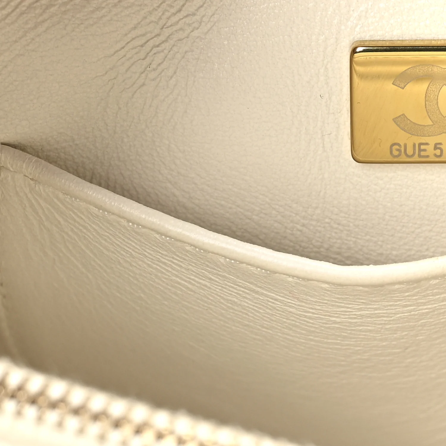 Caviar Quilted Small Coco Handle Flap White - Image 6