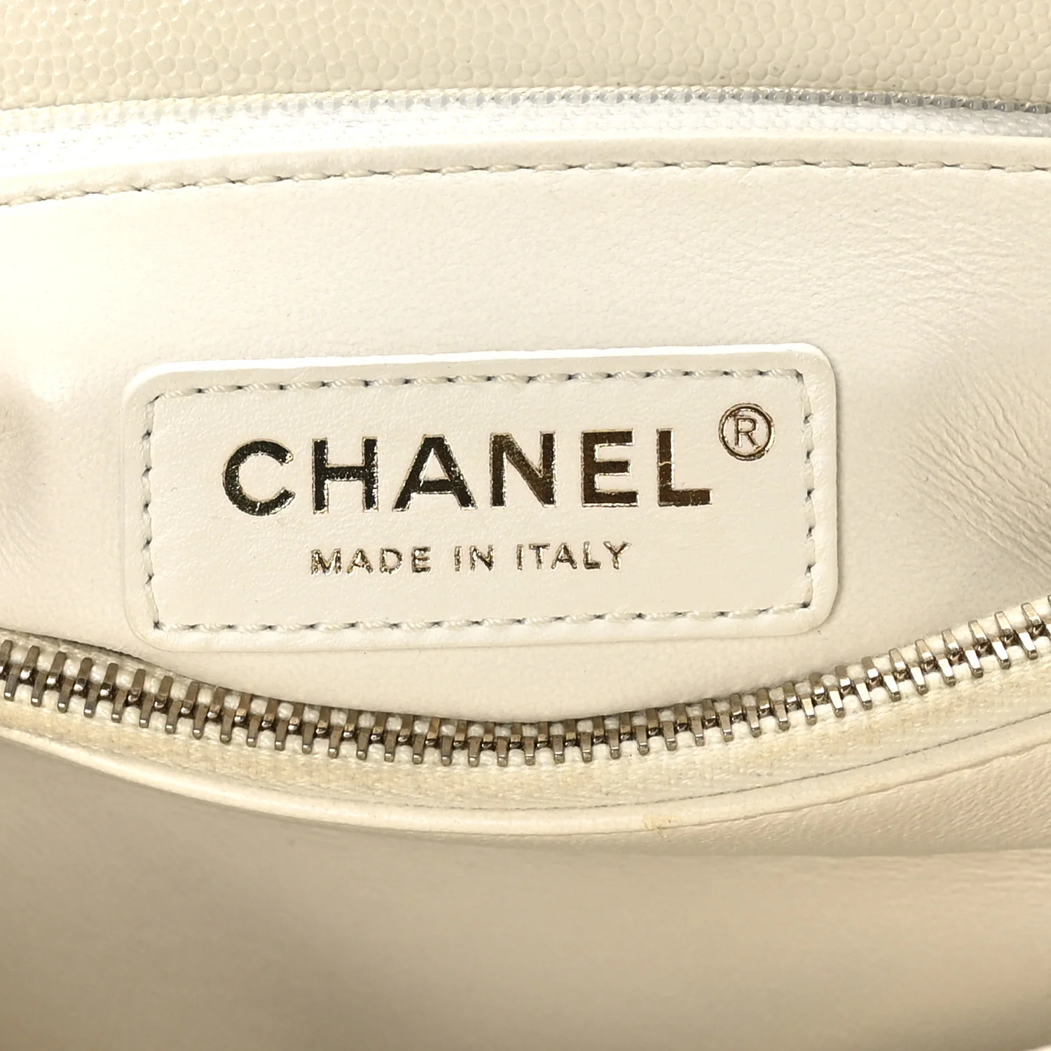 Caviar Quilted Small Coco Handle Flap White - Image 7