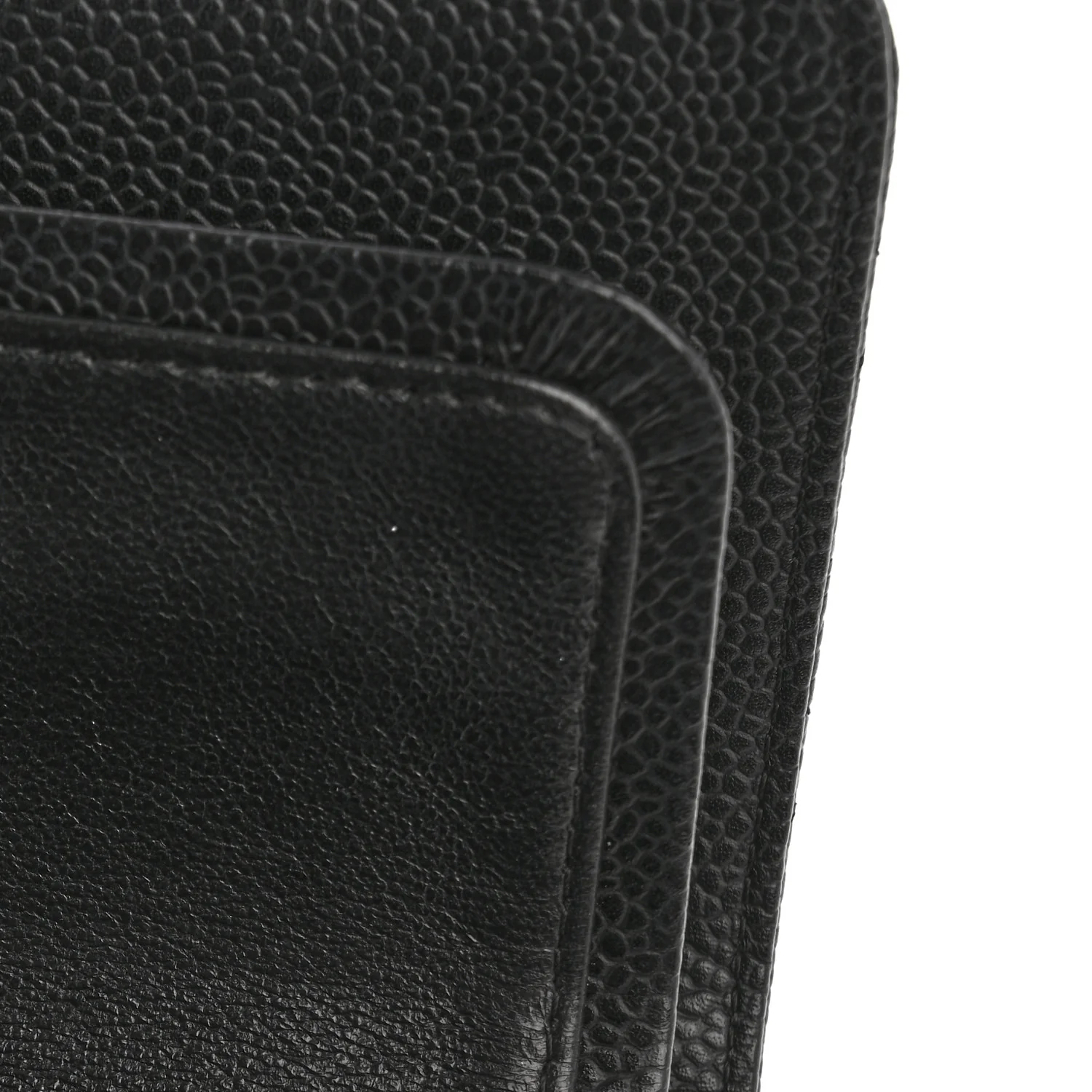 Caviar Quilted Small Double Flap Black - Image 11