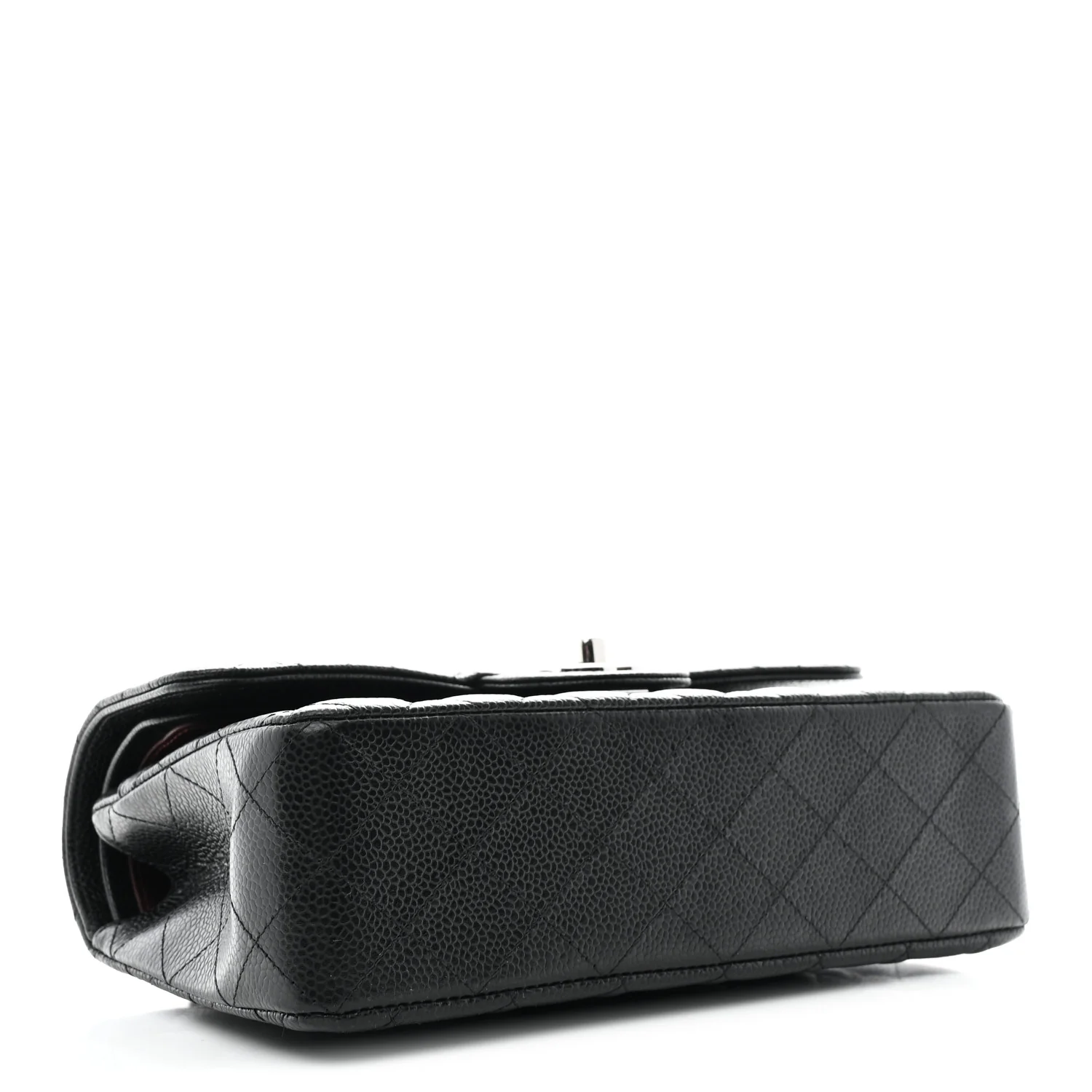 Caviar Quilted Small Double Flap Black - Image 4