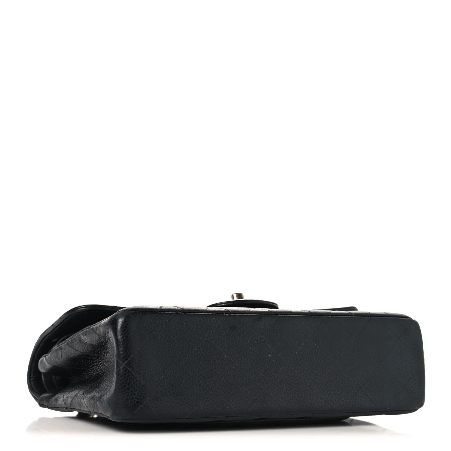 Caviar Quilted Small Double Flap Black - Image 4