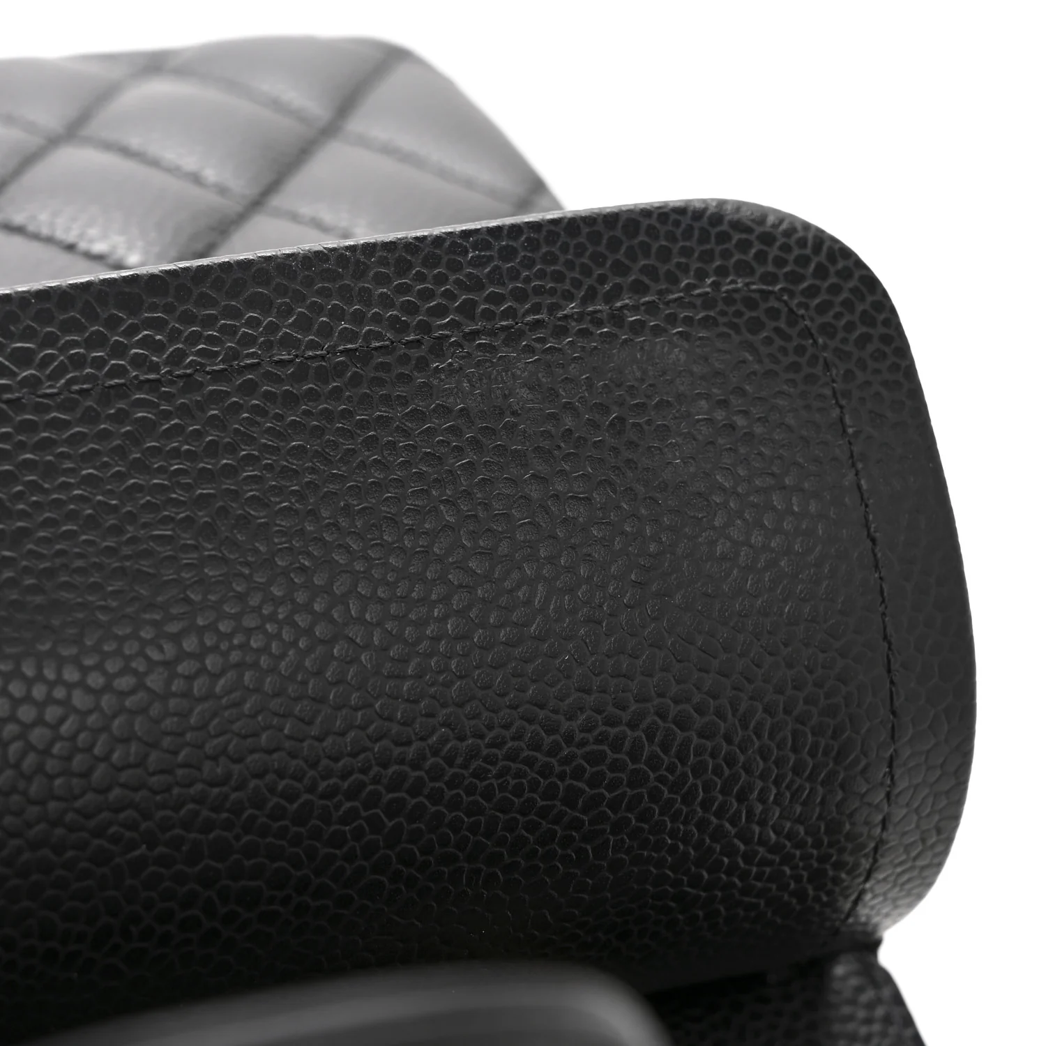 Caviar Quilted Small Double Flap Black - Image 11