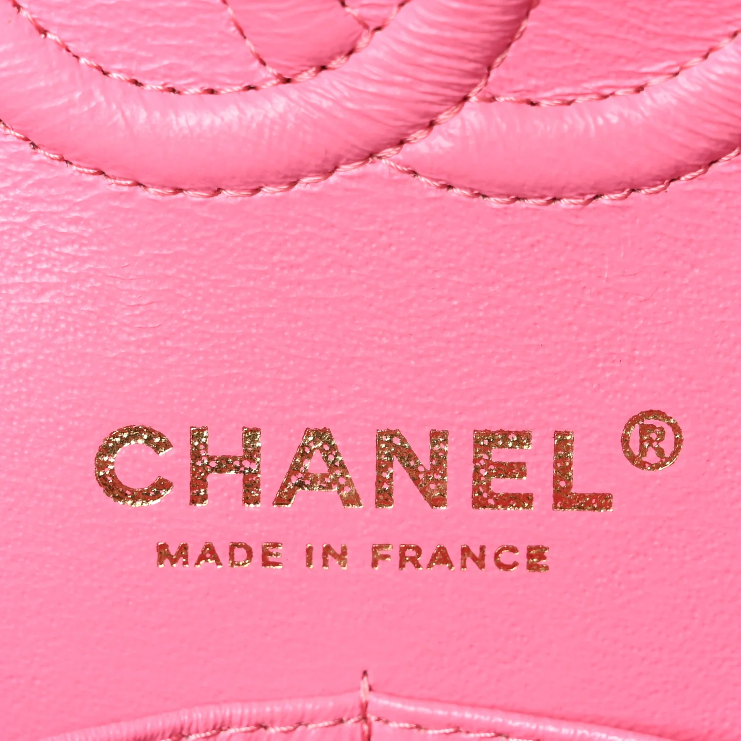 Caviar Quilted Small Double Flap Pink - Image 6