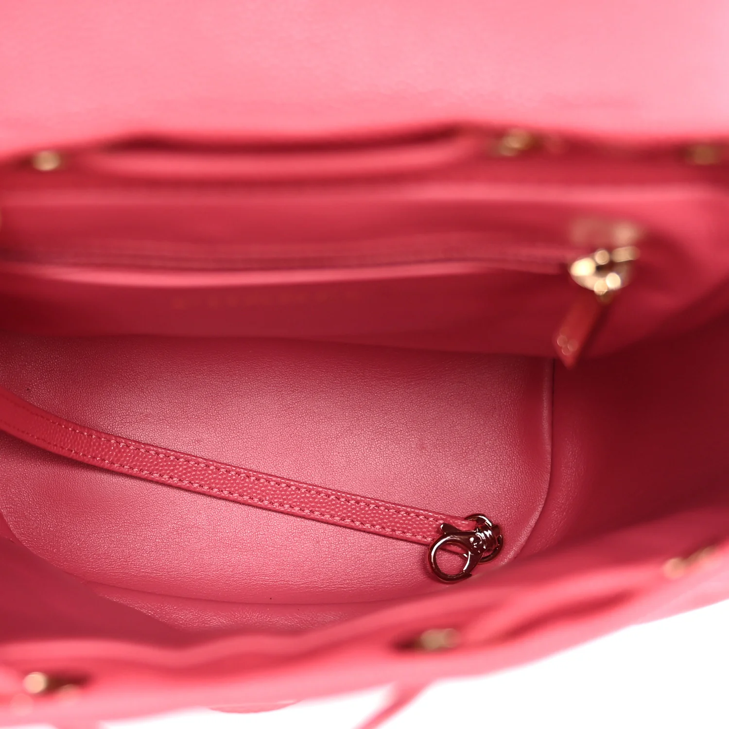 Caviar Quilted Small Filigree Backpack Pink - Image 5