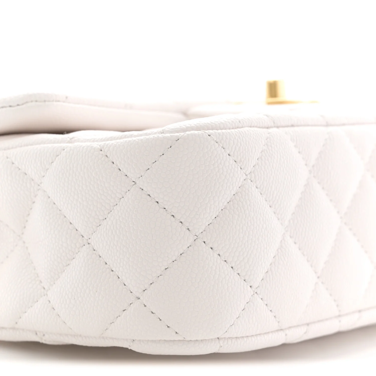 Caviar Quilted Small Handy CC Flap White - Image 16