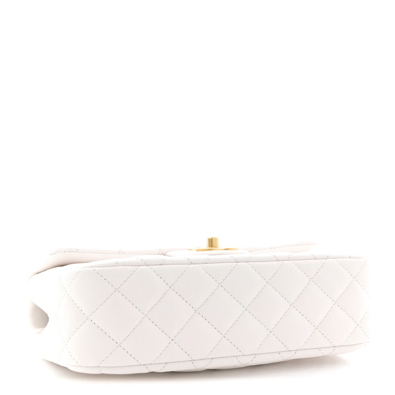 Caviar Quilted Small Handy CC Flap White - Image 6