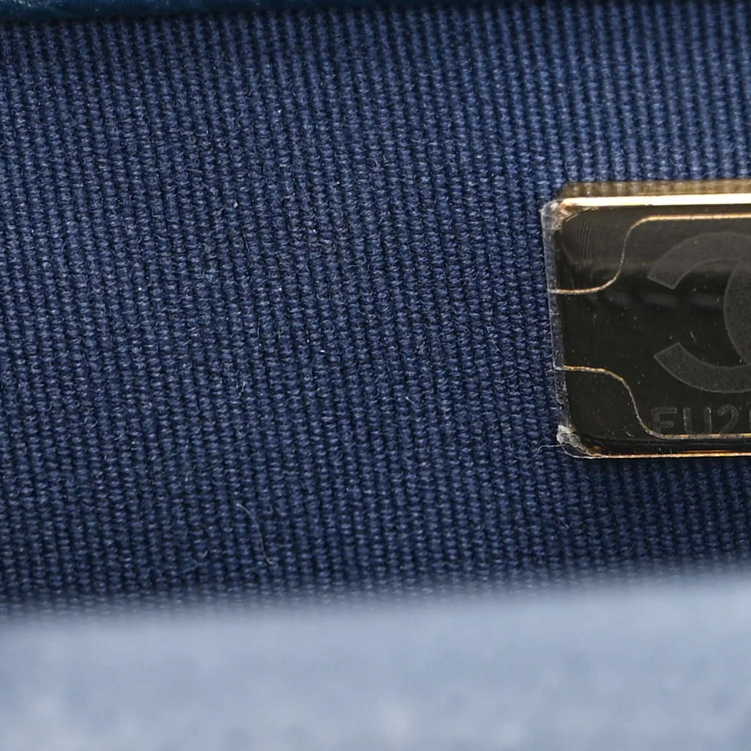 Caviar Quilted Small Twist Your Buttons Flap Blue - Image 7