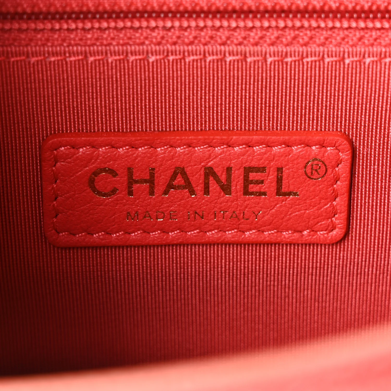 Caviar Quilted Sunset On The Sea Waist Bag Coral - Image 11