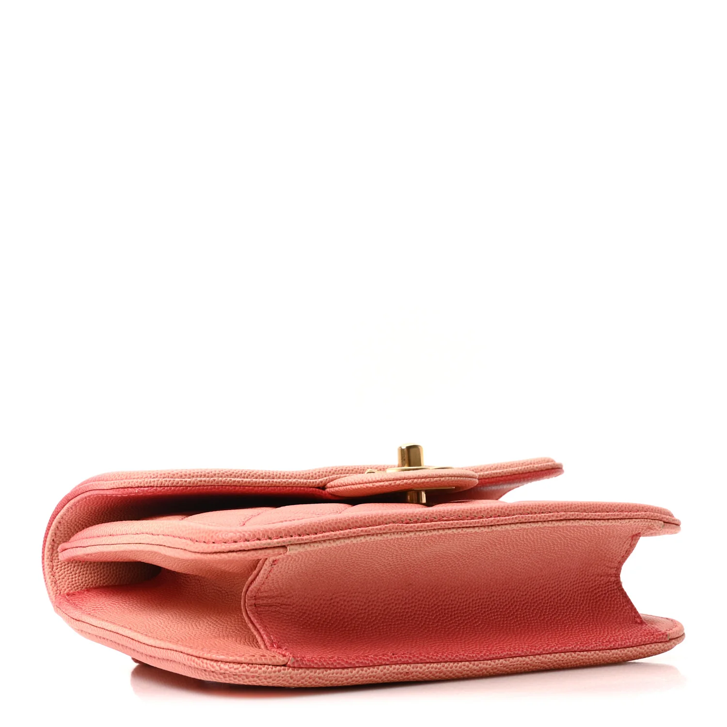 Caviar Quilted Sunset On The Sea Waist Bag Coral - Image 7