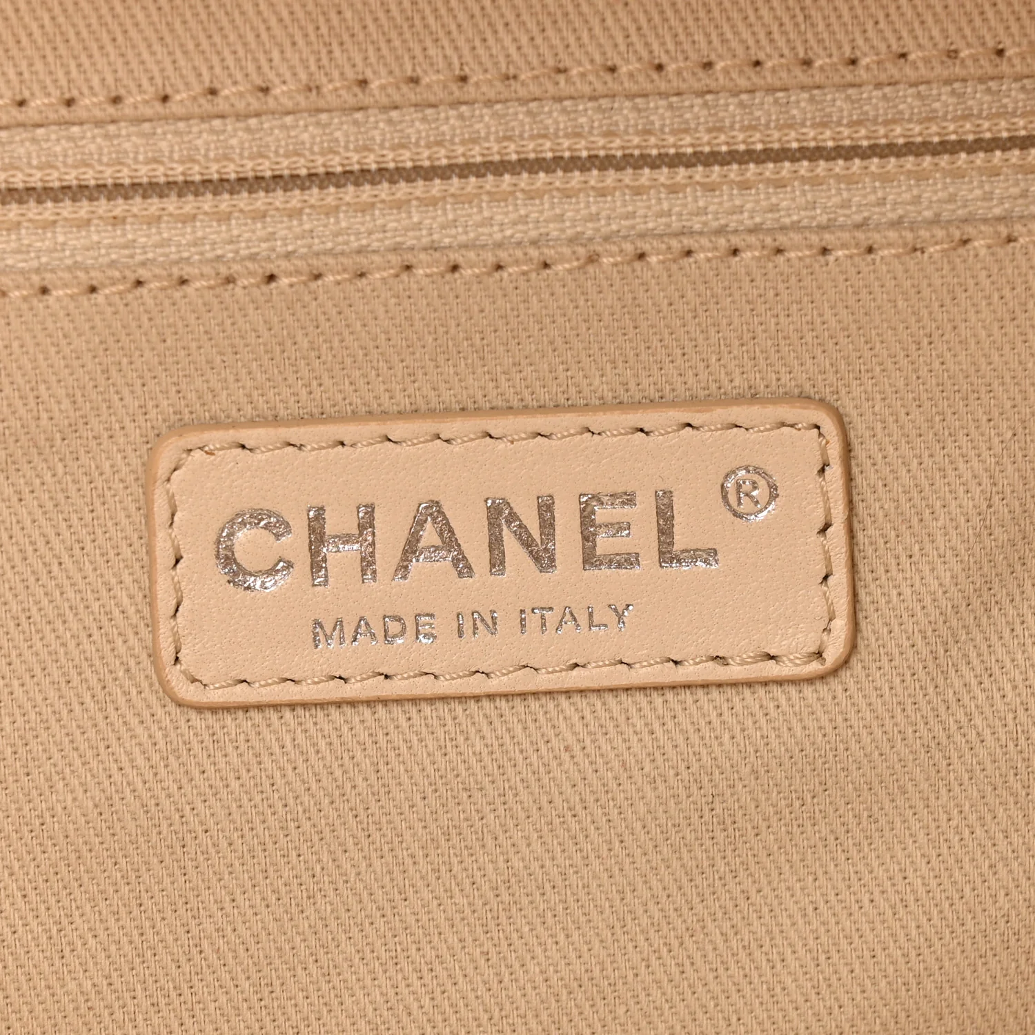 Caviar Quilted Timeless Bowler Beige - Image 6