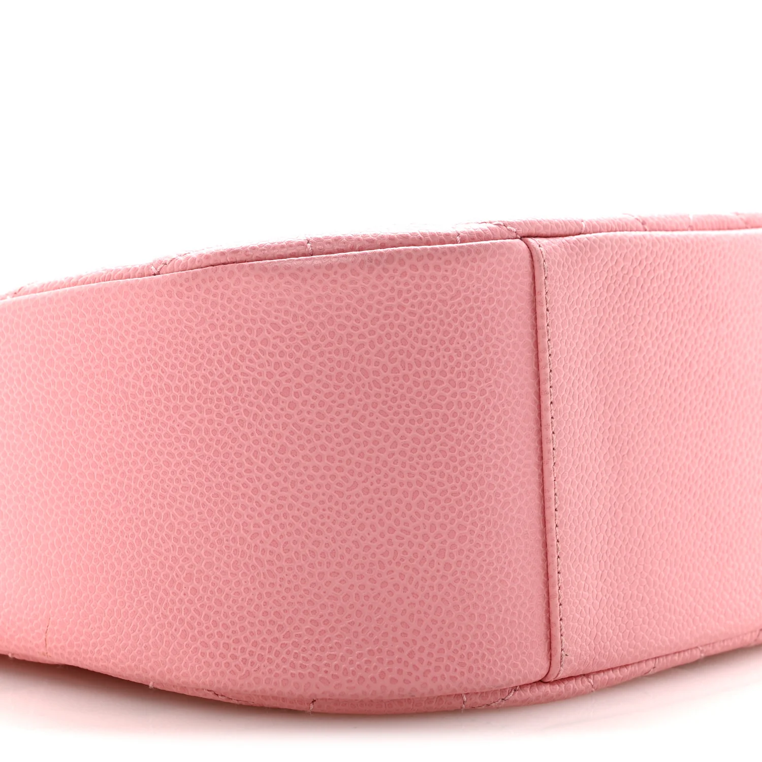 Caviar Quilted Timeless CC Shoulder Bag Pink - Image 9