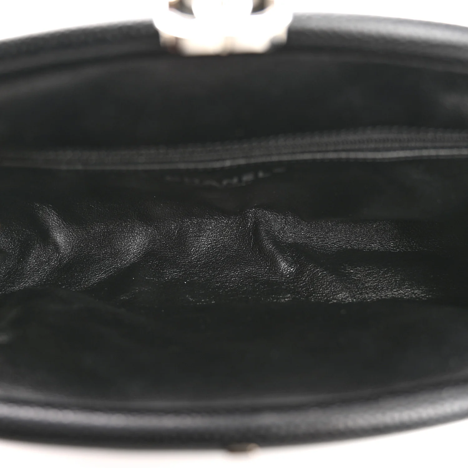 Caviar Quilted Timeless Clutch Black - Image 5