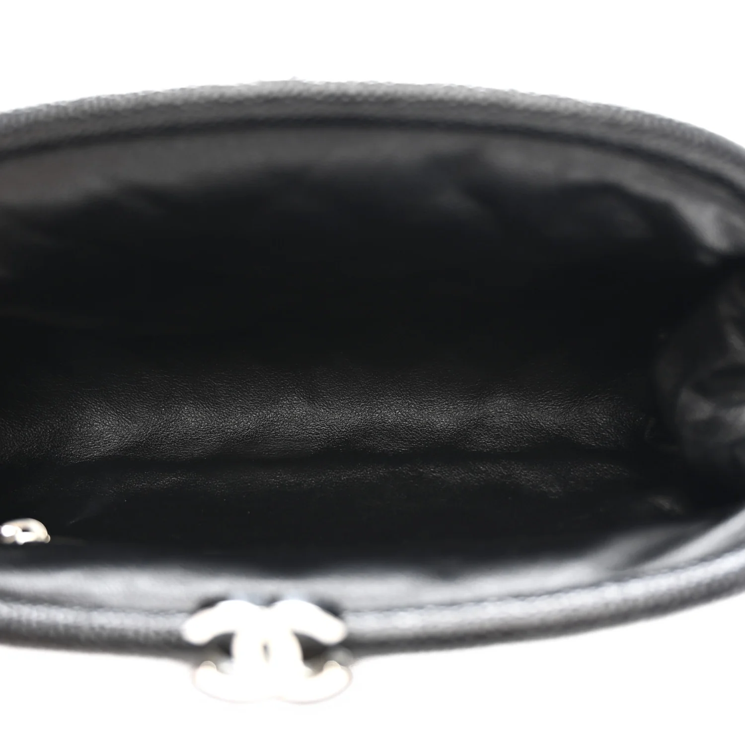 Caviar Quilted Timeless Clutch Black - Image 5