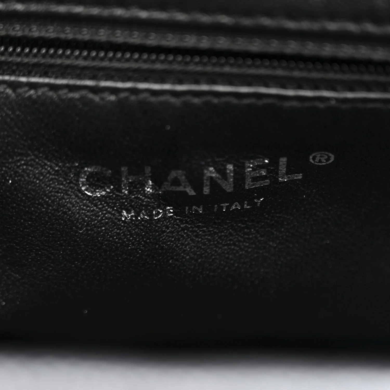 Caviar Quilted Timeless Clutch Black - Image 6