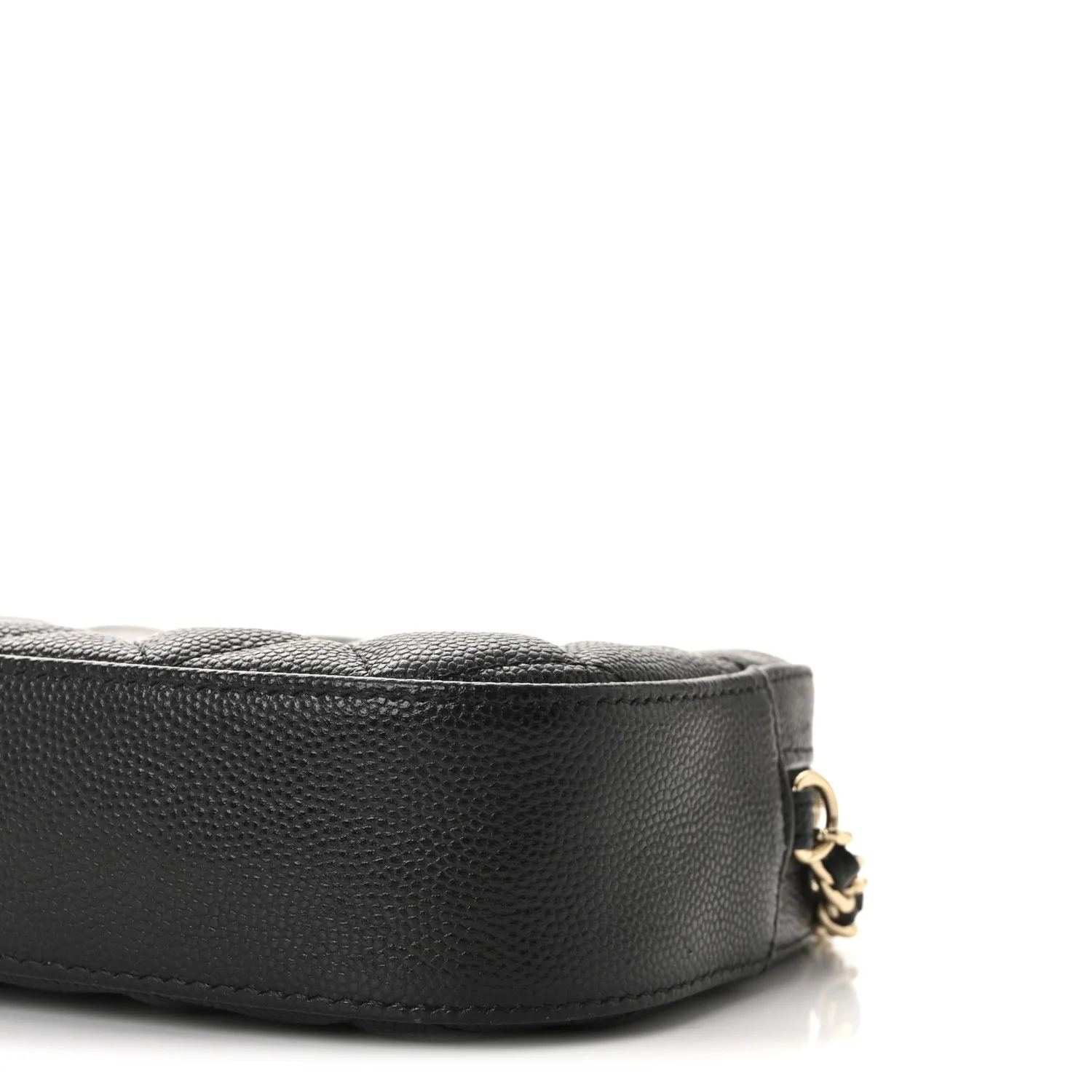 Caviar Quilted Vanity With Chain Black - Image 10