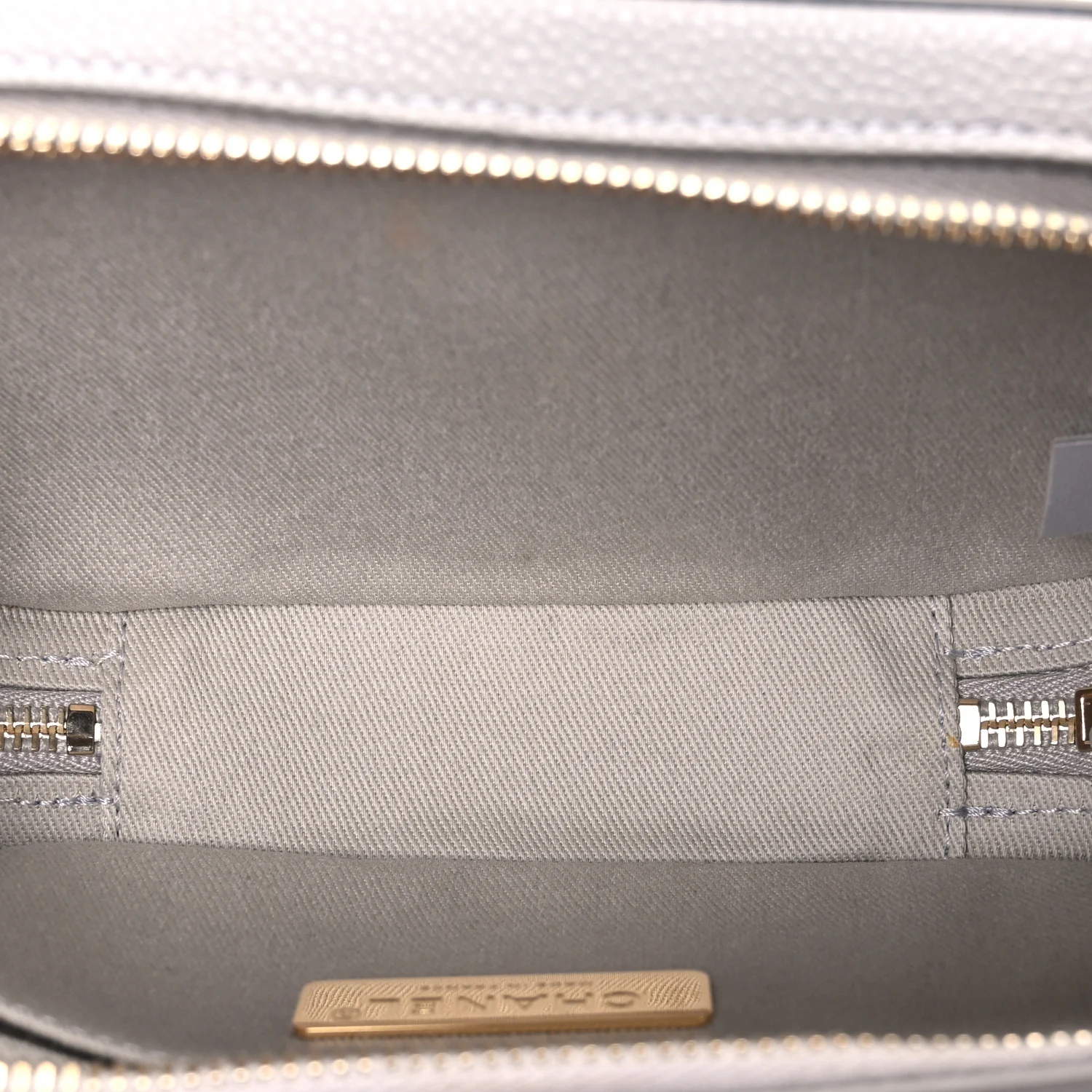 Caviar Quilted Waist Bag Grey - Image 5