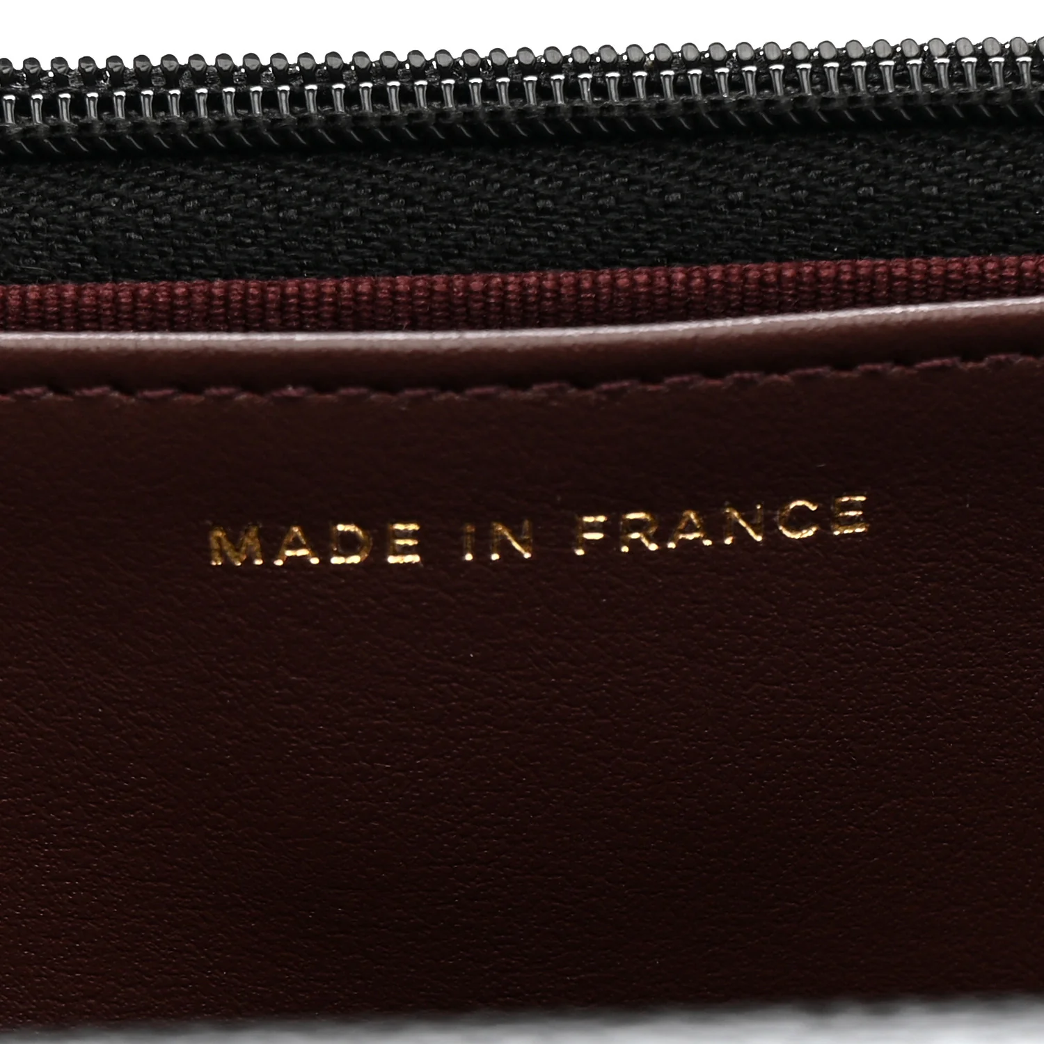 Caviar Quilted Wallet On Chain WOC Black - Image 7