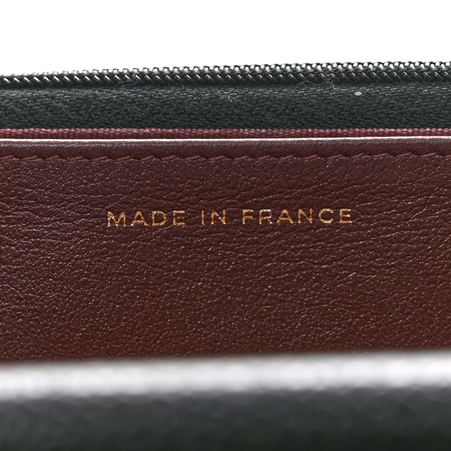 Caviar Quilted Wallet On Chain WOC Black - Image 7