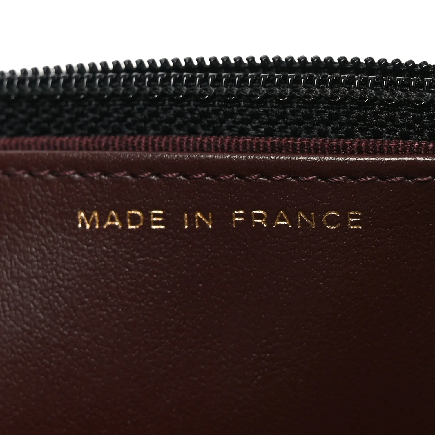 Caviar Quilted Wallet On Chain WOC Black - Image 8