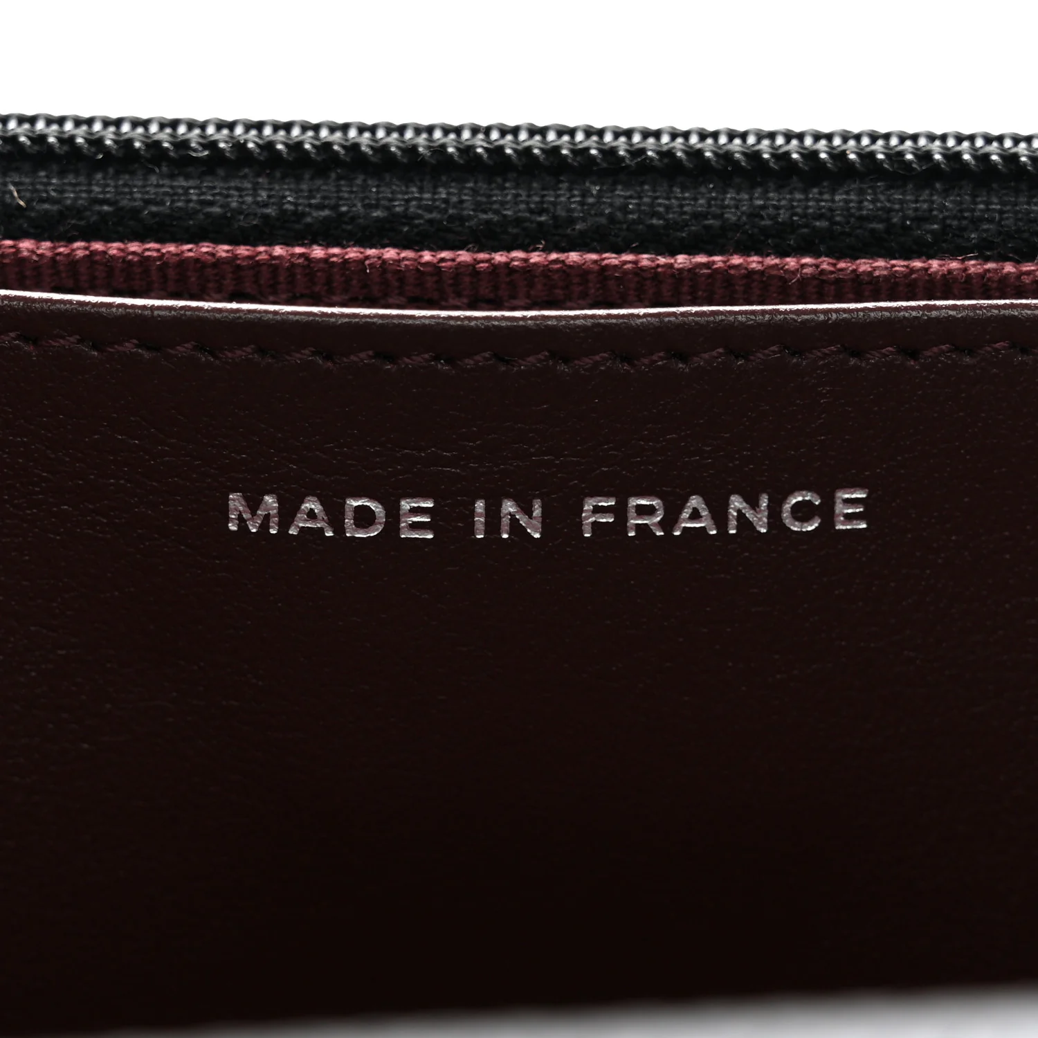 Caviar Quilted Wallet On Chain WOC Black - Image 7