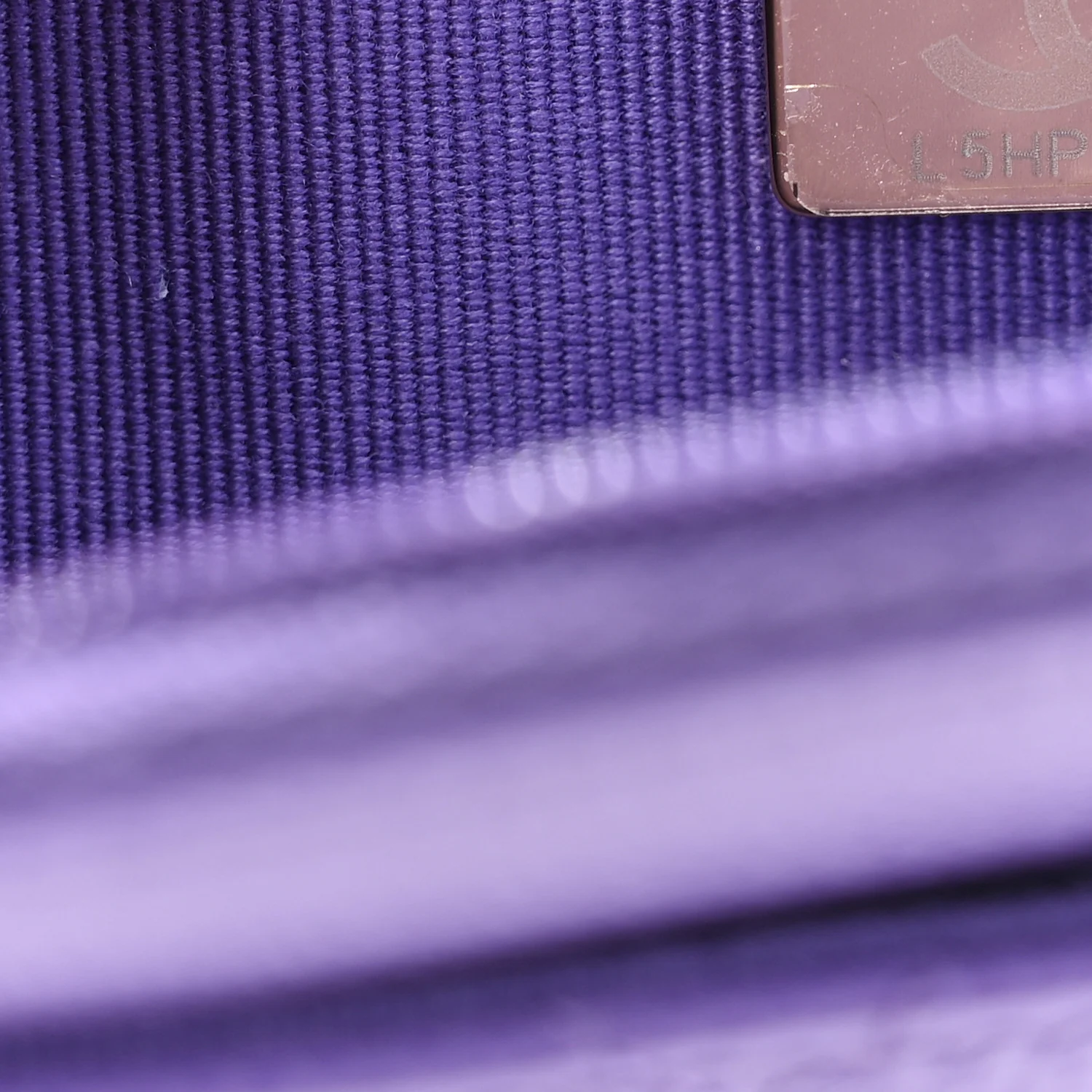 Caviar Quilted Wallet On Chain WOC Purple - Image 8