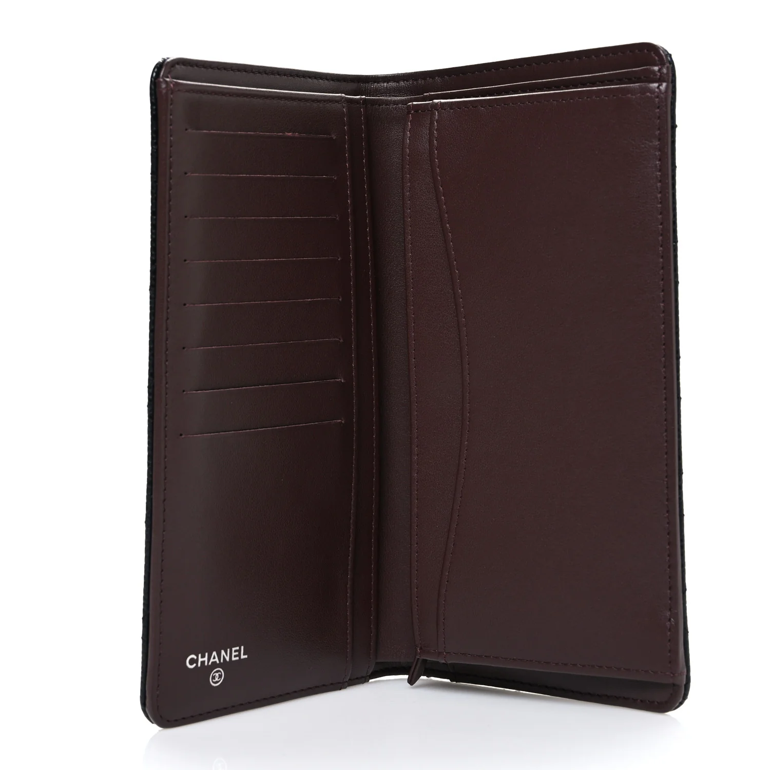 Caviar Quilted Yen Wallet Black - Image 5