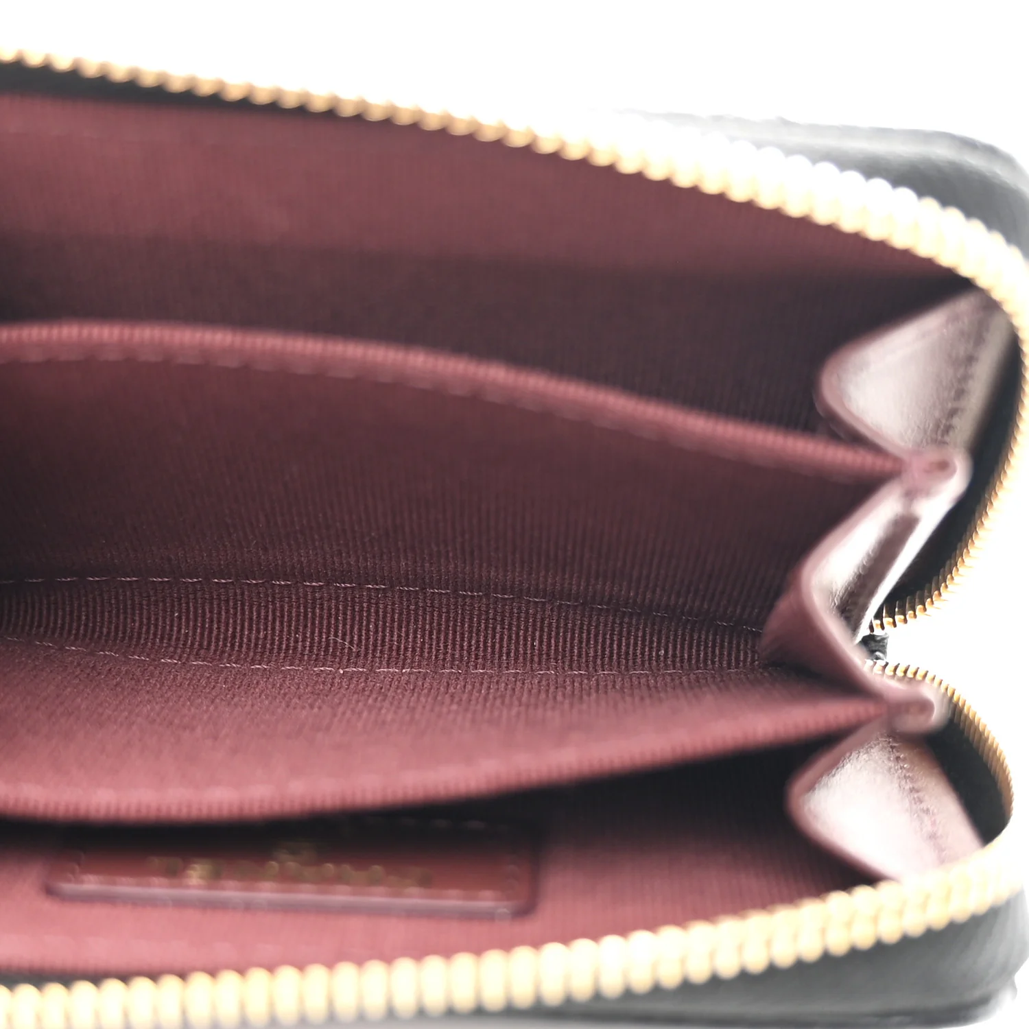 Caviar Quilted Zip Coin Purse Black - Image 5