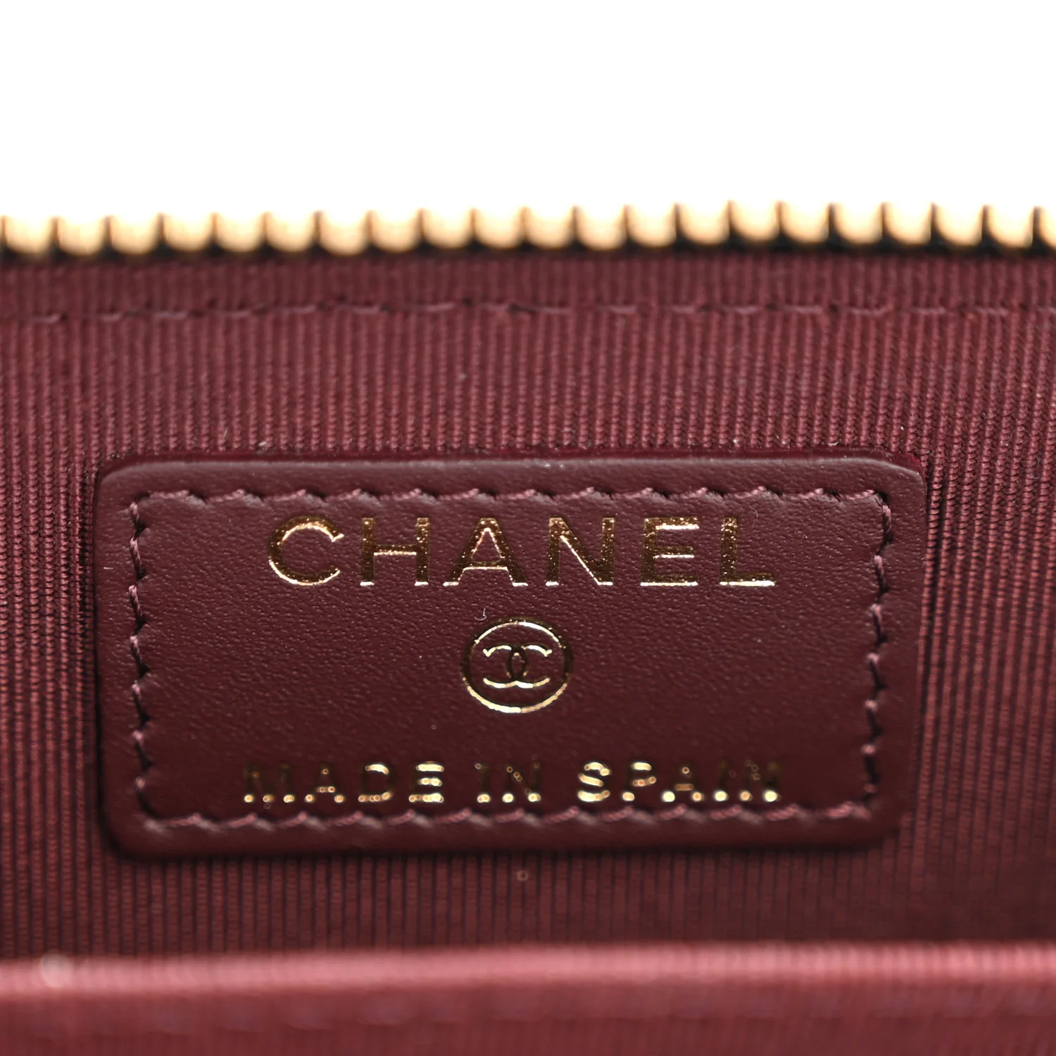 Caviar Quilted Zip Coin Purse Black - Image 12