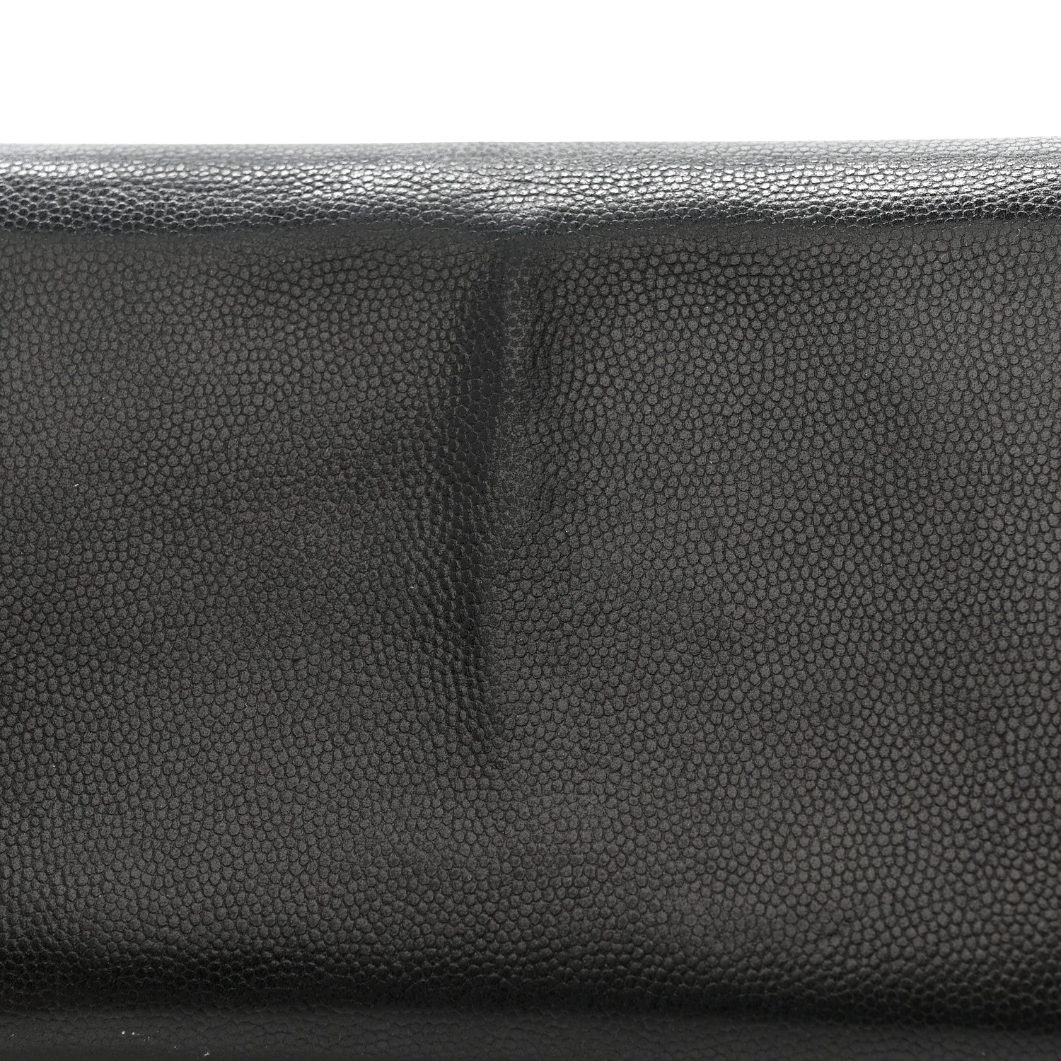 Caviar Sevruga Long Flap Wallet Black - Image 9