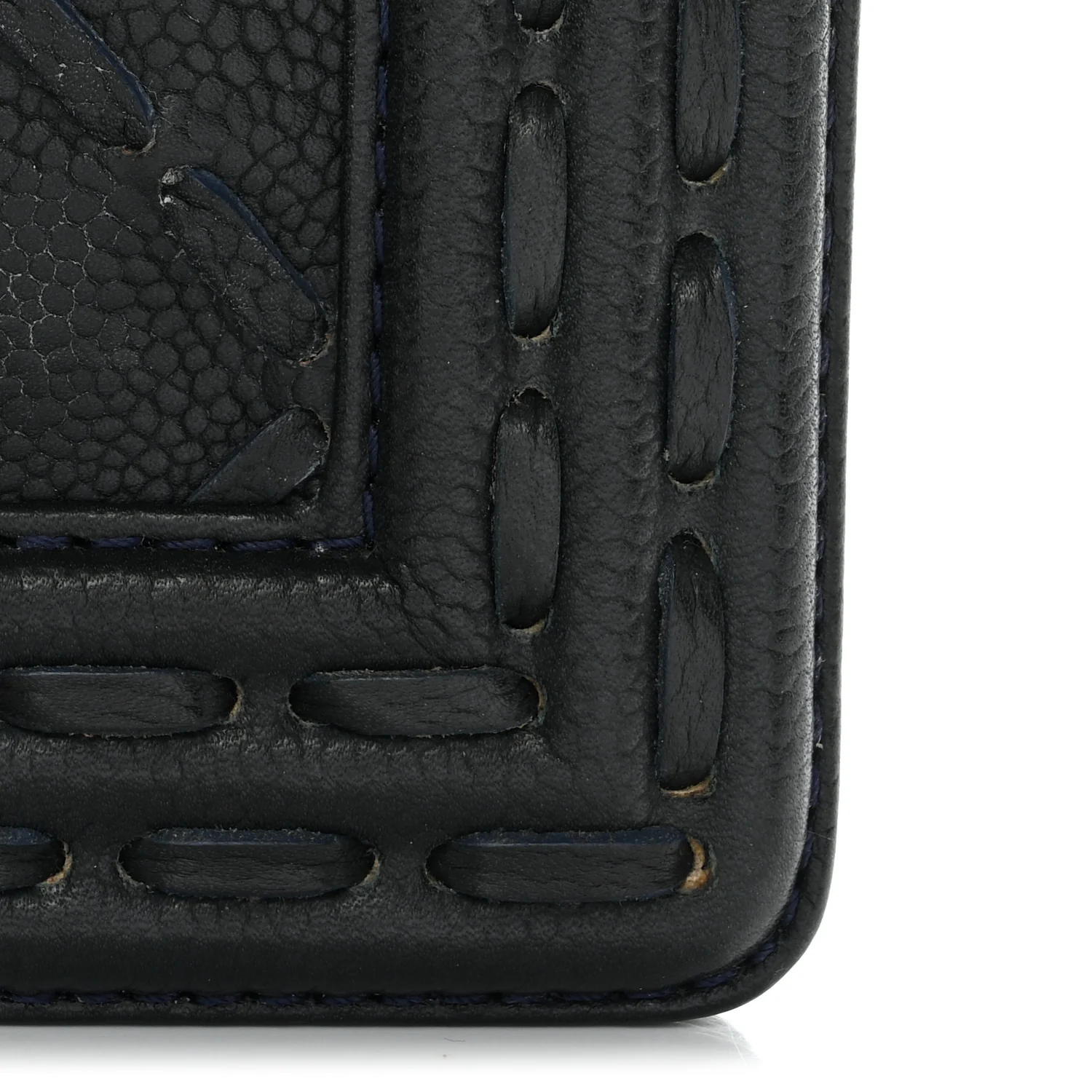 Caviar Stitched Medium Boy Flap Blue - Image 13