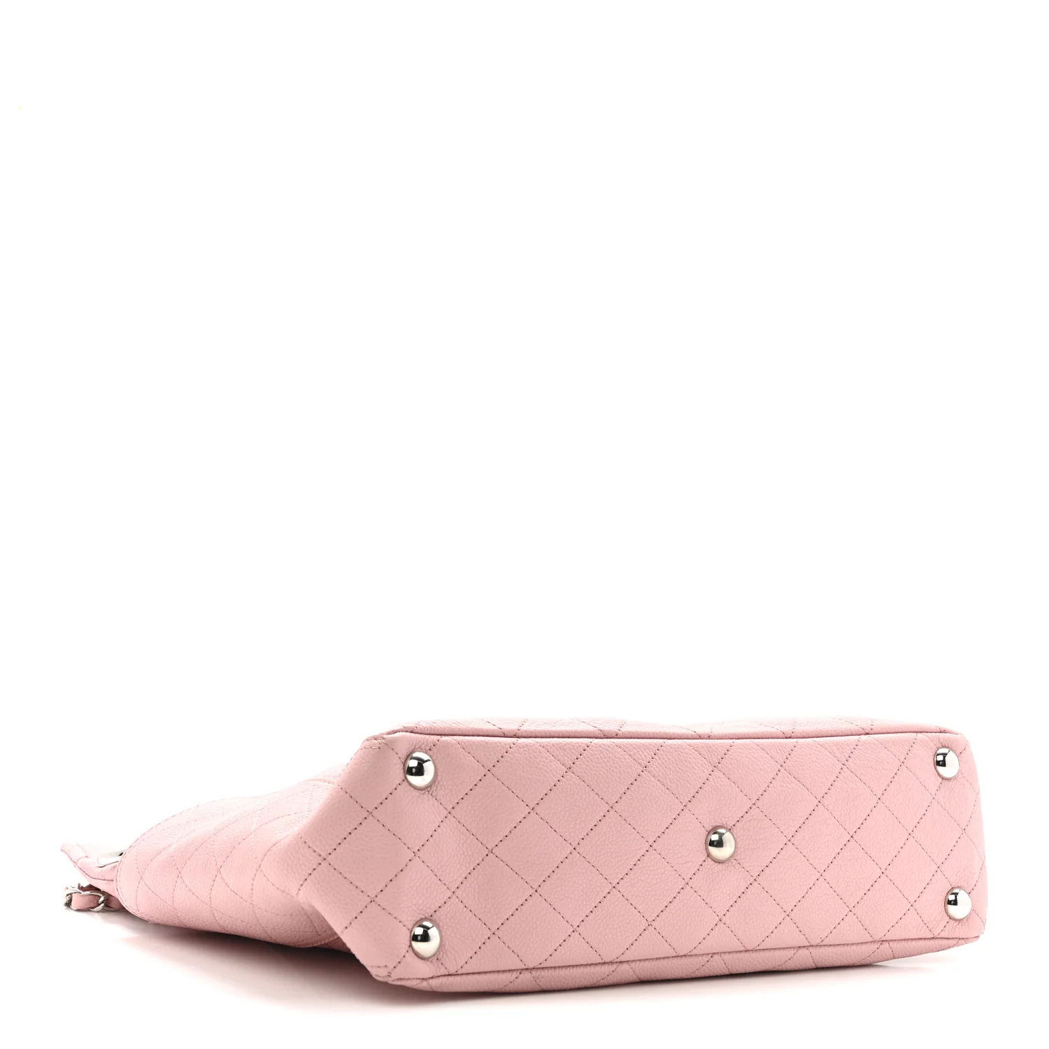 Caviar Stitched Medium CC Pocket Hobo Pink - Image 4
