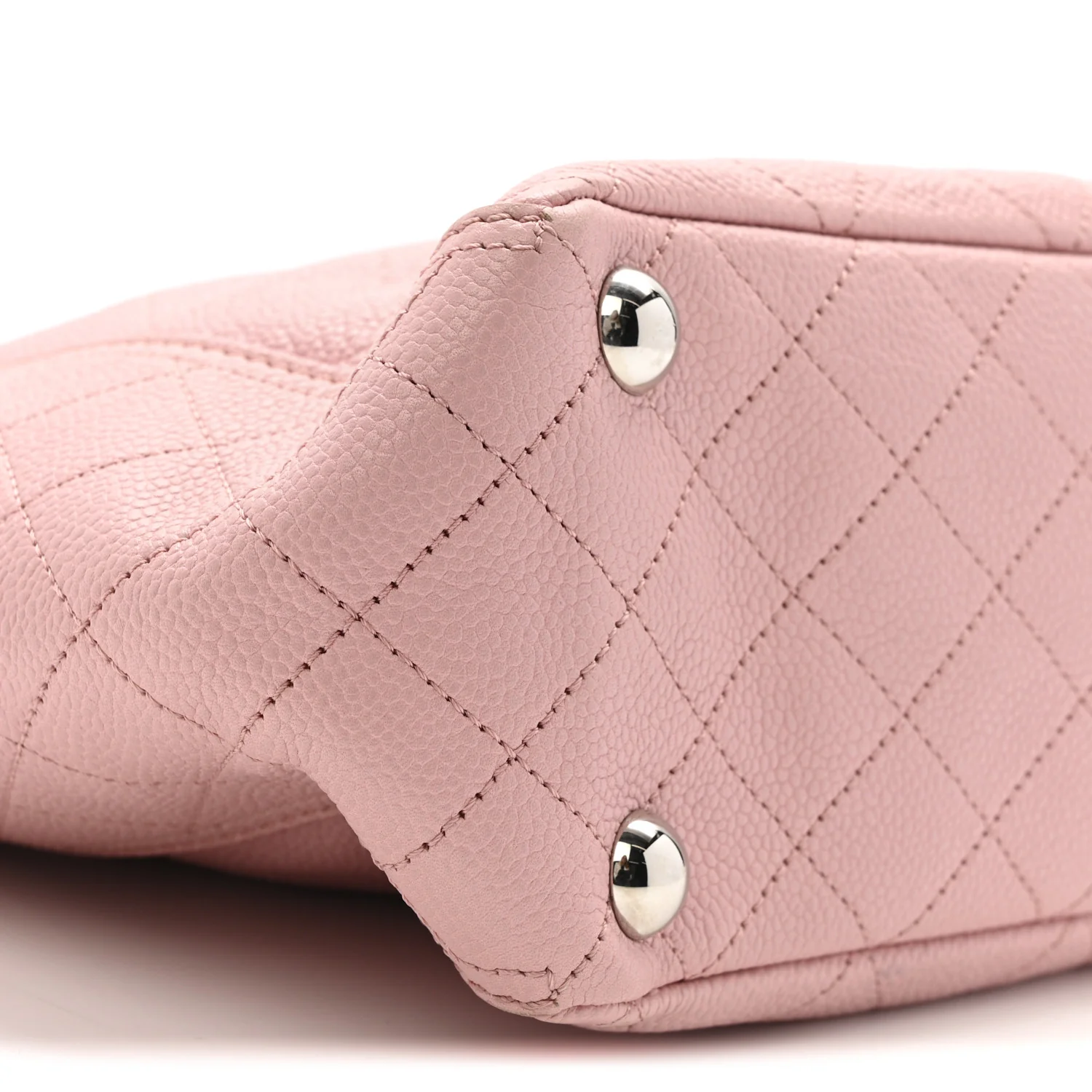 Caviar Stitched Medium CC Pocket Hobo Pink - Image 9