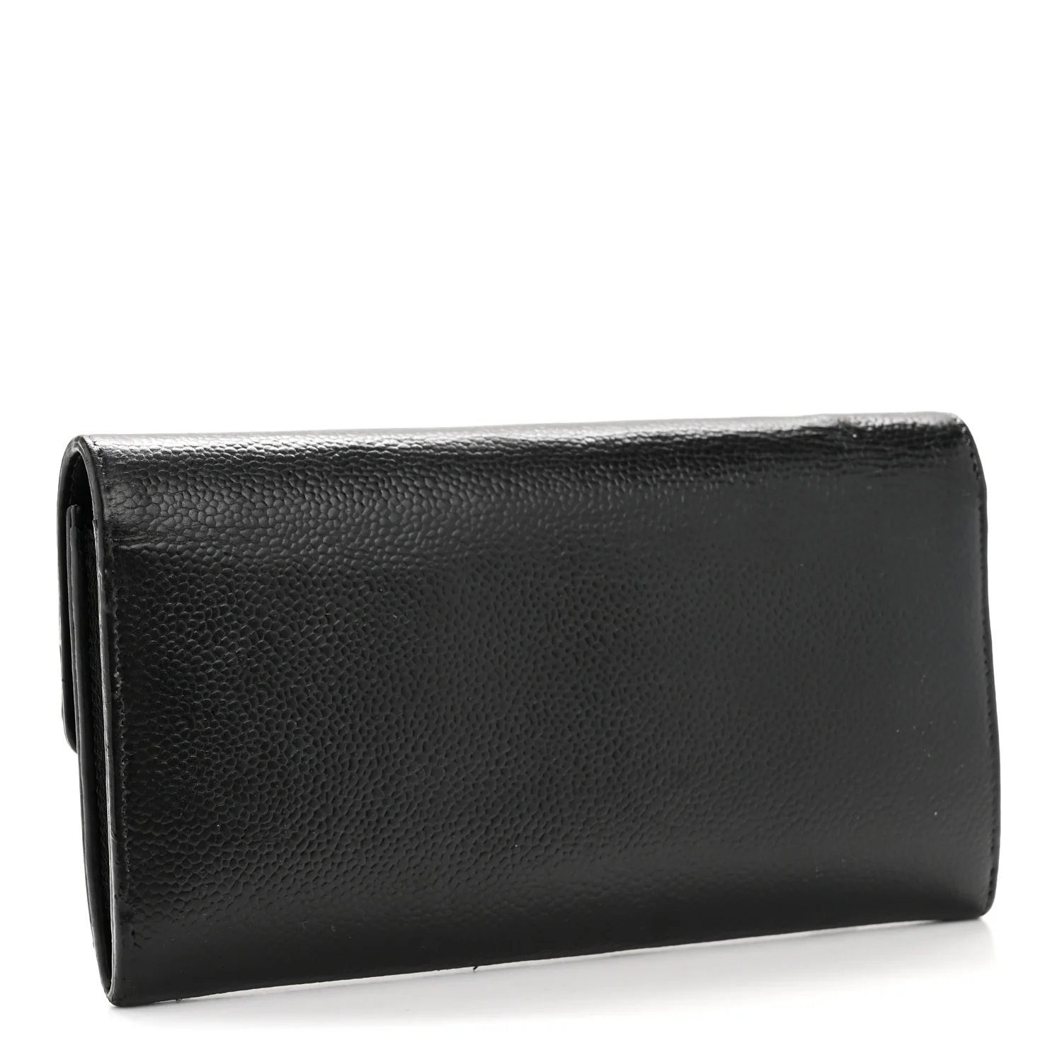 Caviar Timeless CC Large Gusset Flap Wallet Black - Image 5