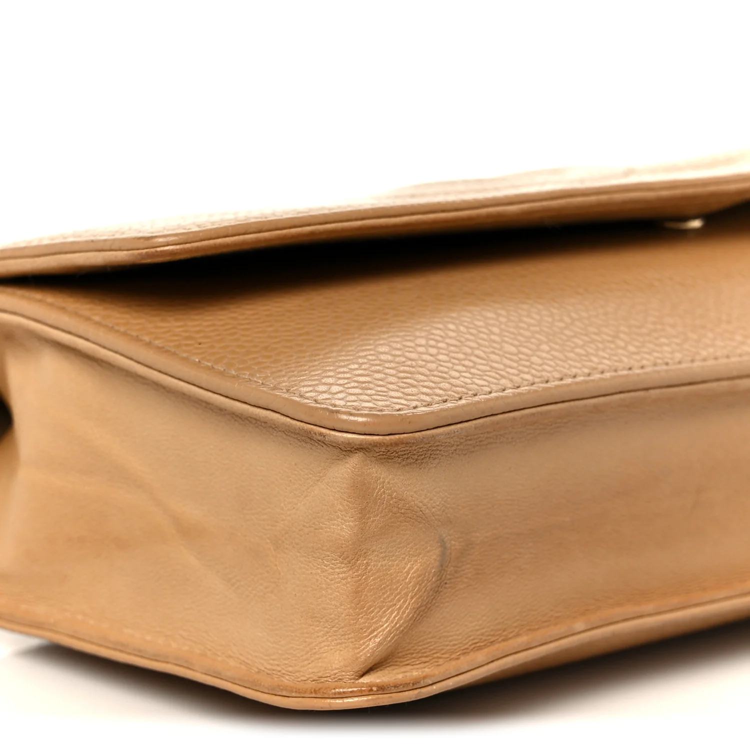 Caviar Timeless CC Wallet on Chain WOC Beige - Image 10