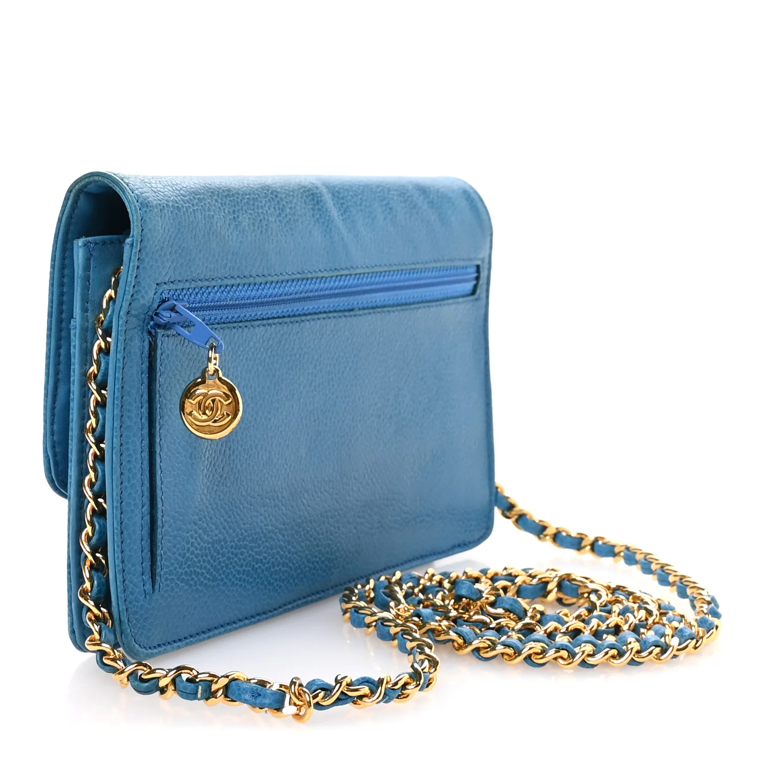 Caviar Timeless CC Wallet On Chain WOC Blue - Image 3