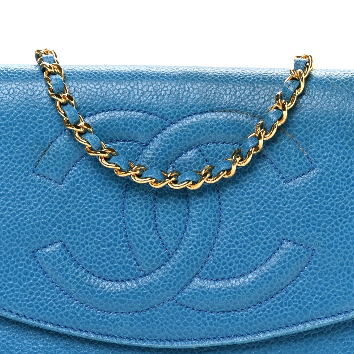 Caviar Timeless CC Wallet On Chain WOC Blue - Image 9