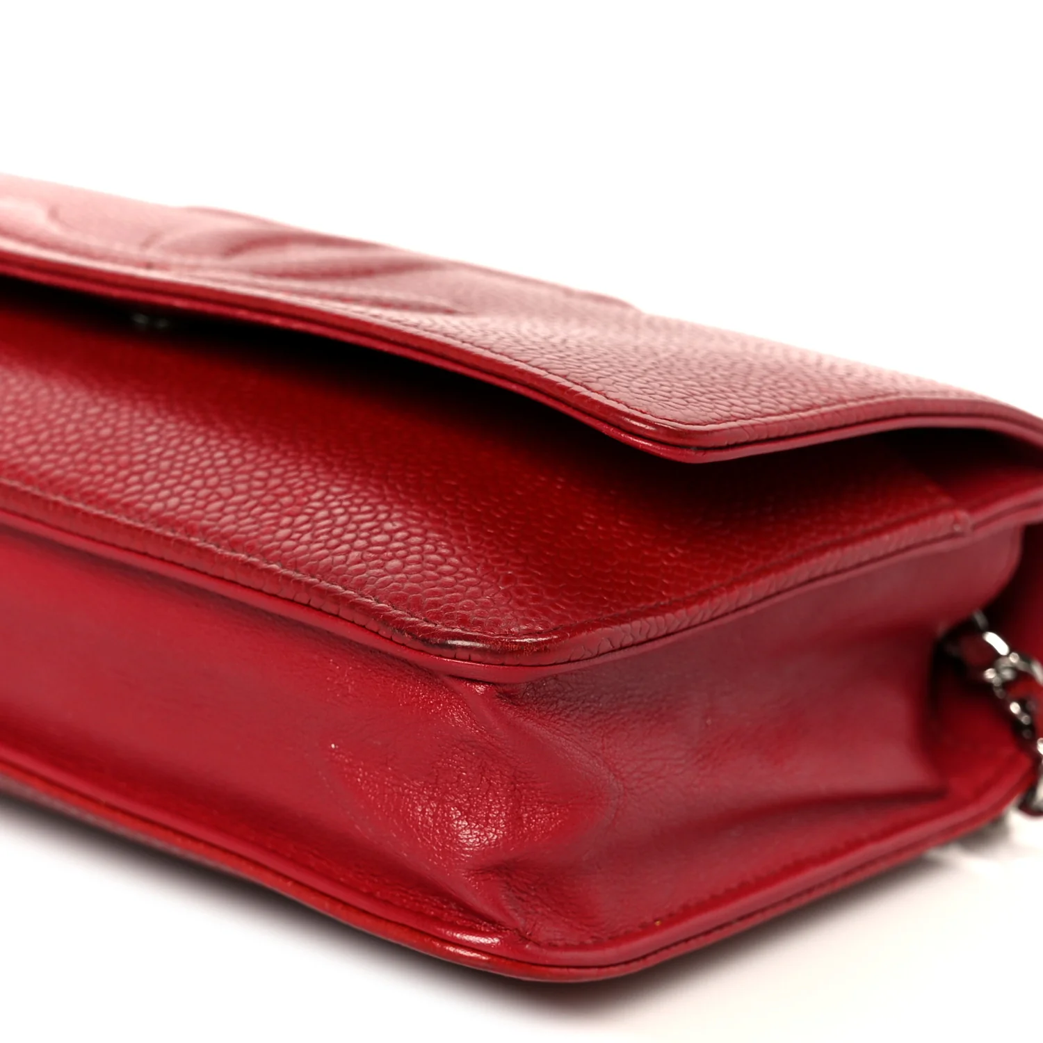 Caviar Timeless CC Wallet on Chain WOC Red - Image 11